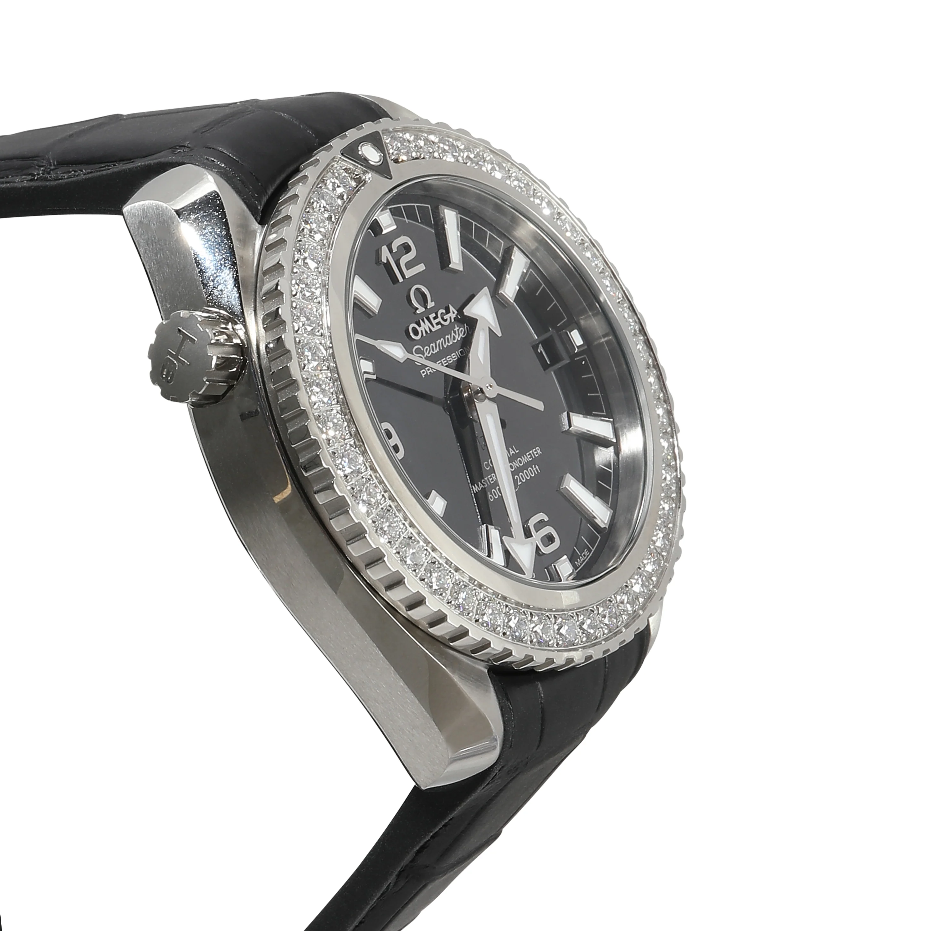 Seamaster Planet Ocean 600m 215.18.40.20.01.001 Unisex Watch in  Stainless - Image 2