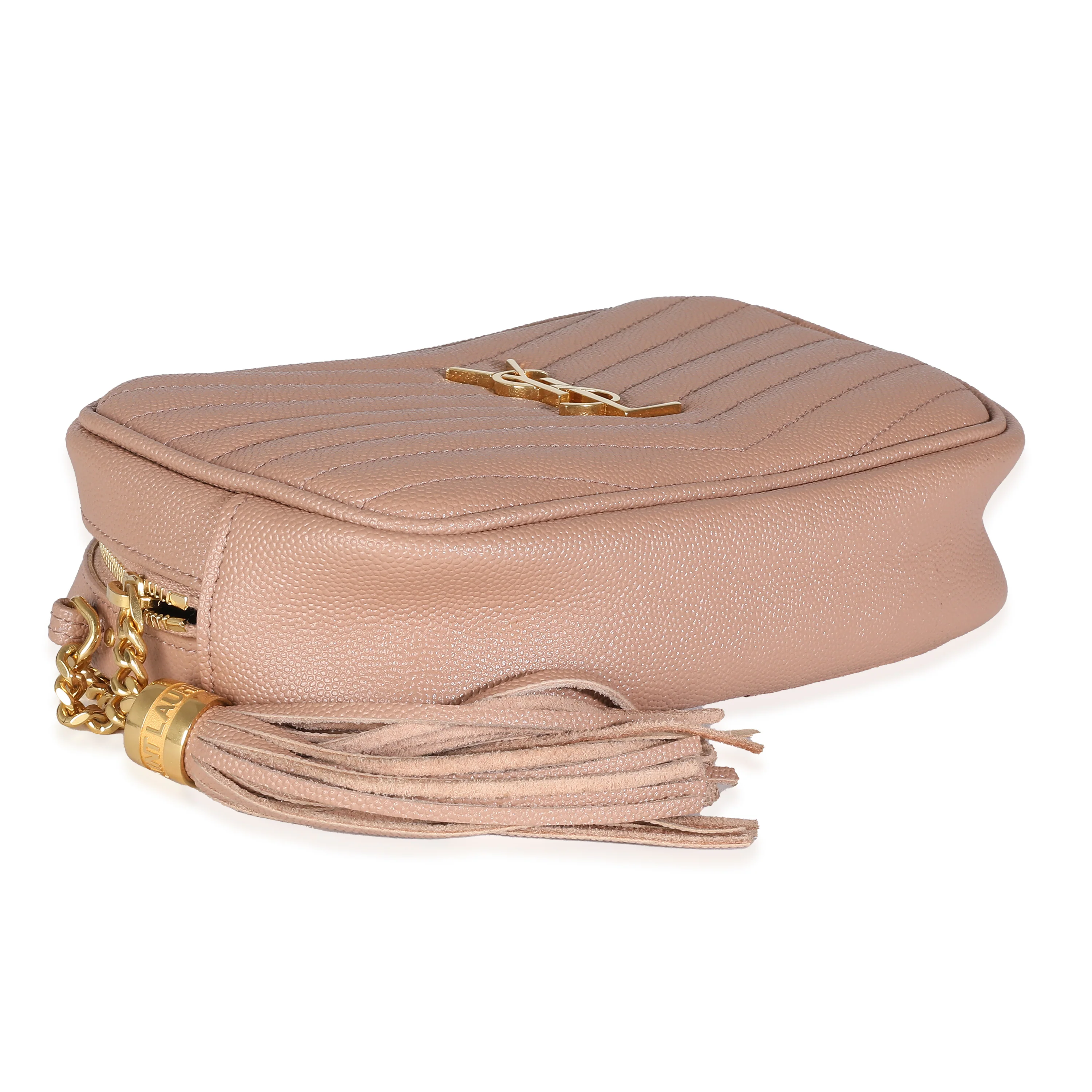 Dark Natural Grain De Poudre Mini Lou Camera Bag - Image 6