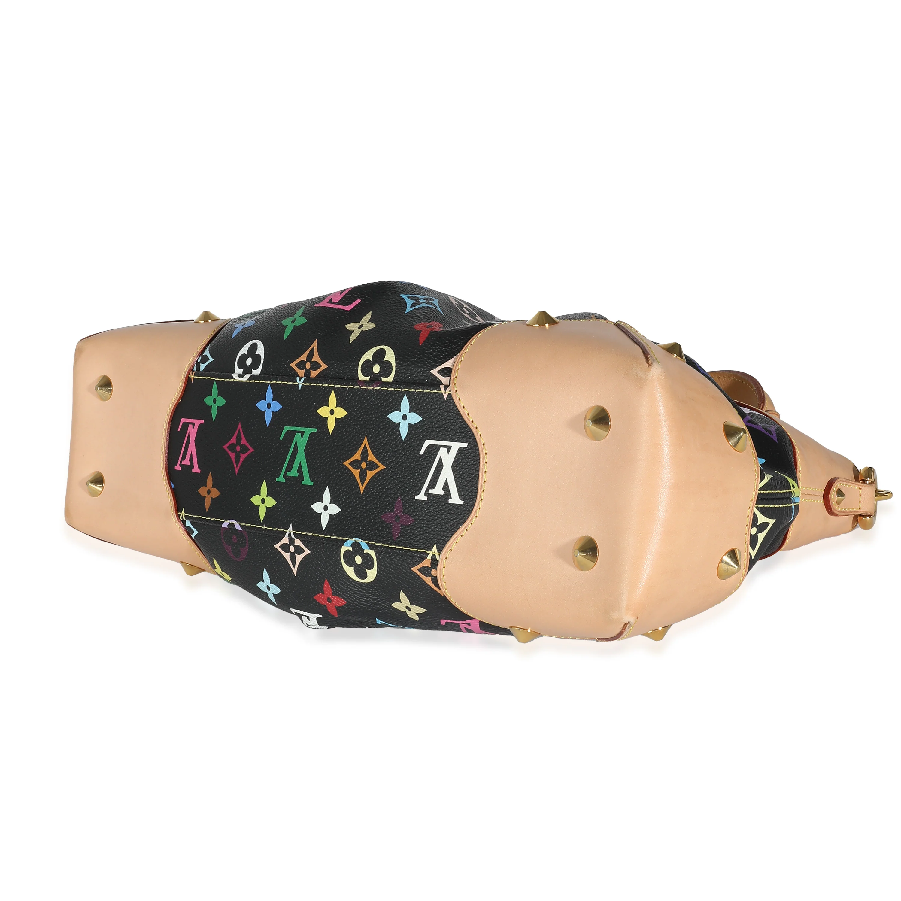 x Takashi Murakami Black Multicolor Monogram Canvas Judy MM - Image 6