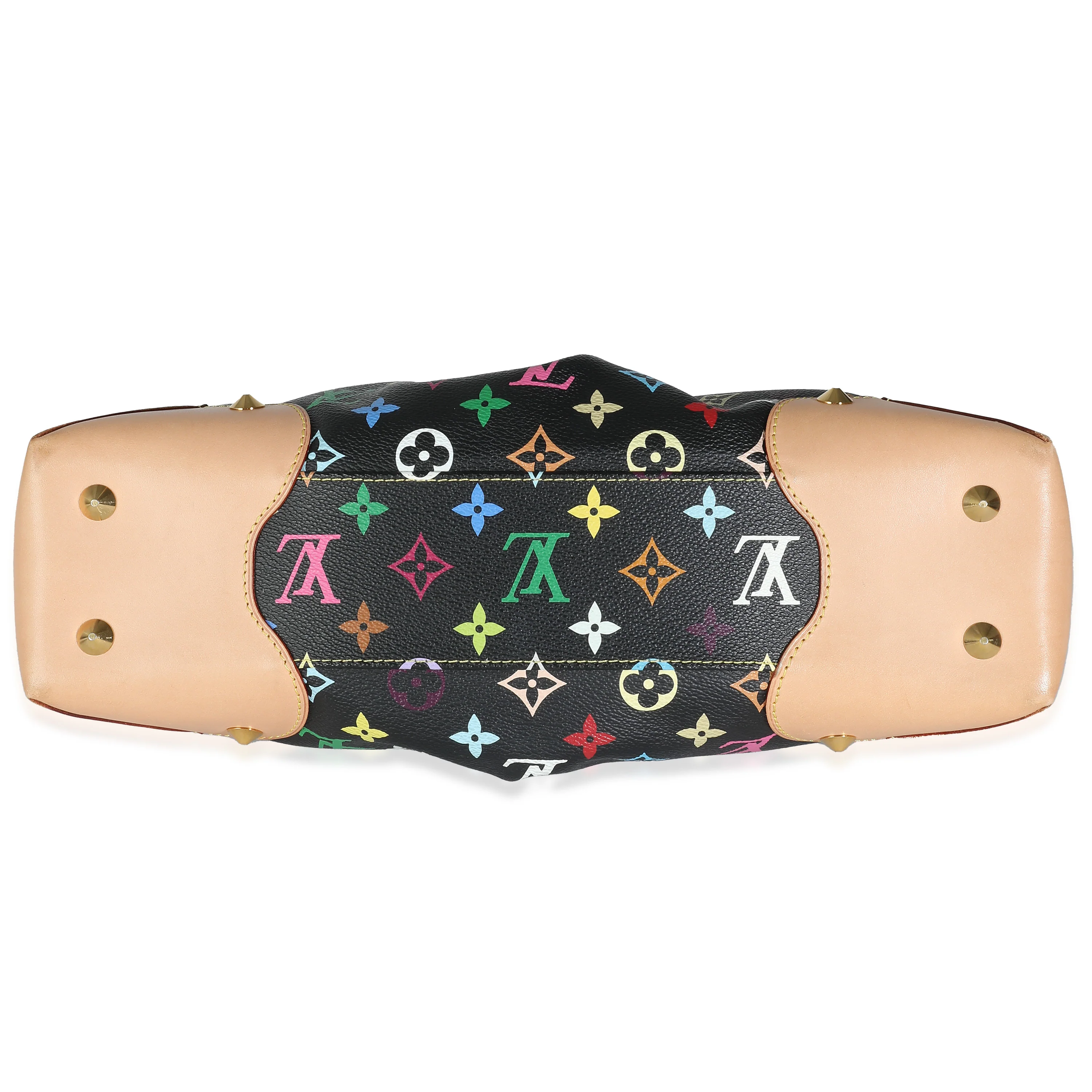 x Takashi Murakami Black Multicolor Monogram Canvas Judy MM - Image 7