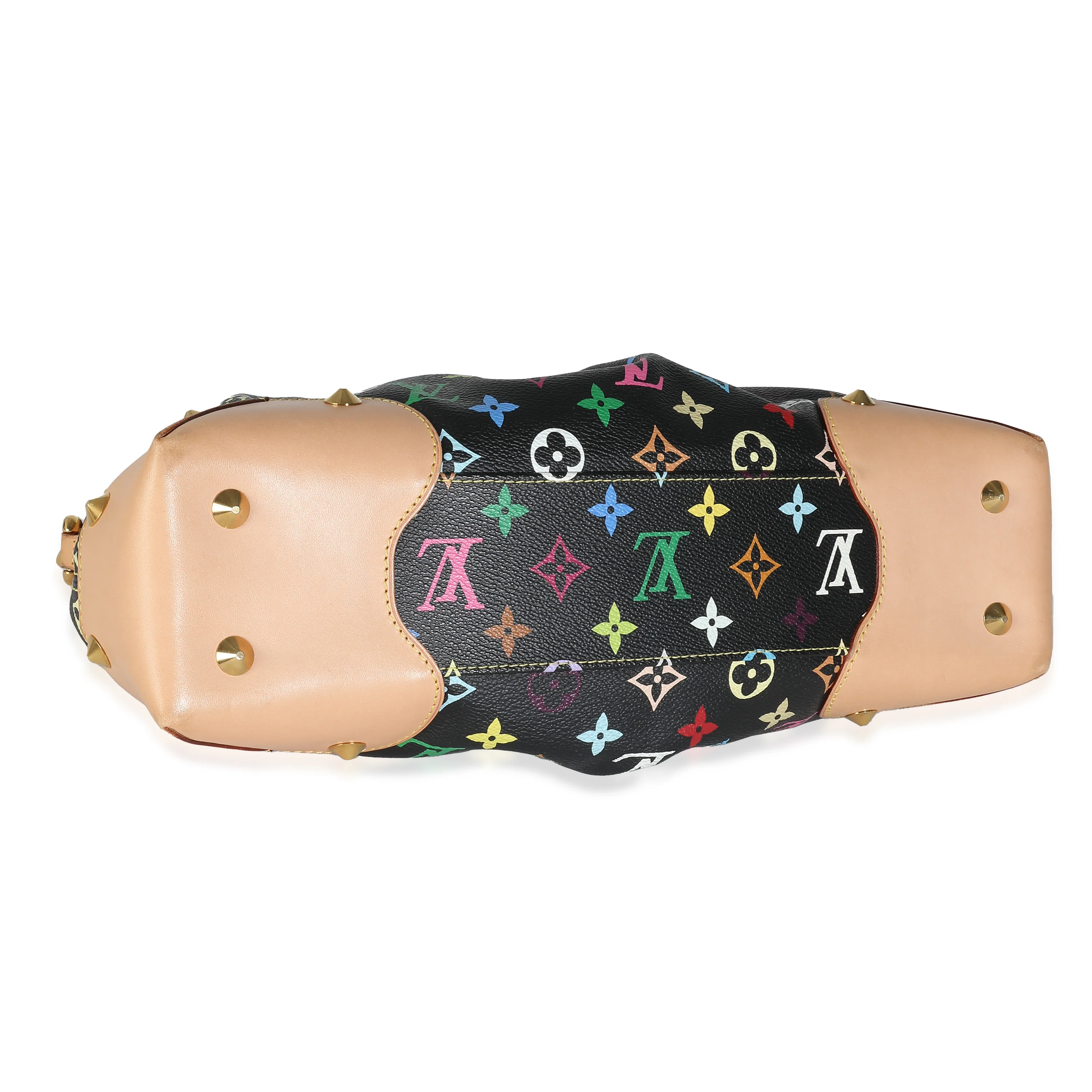 x Takashi Murakami Black Multicolor Monogram Canvas Judy MM - Image 8