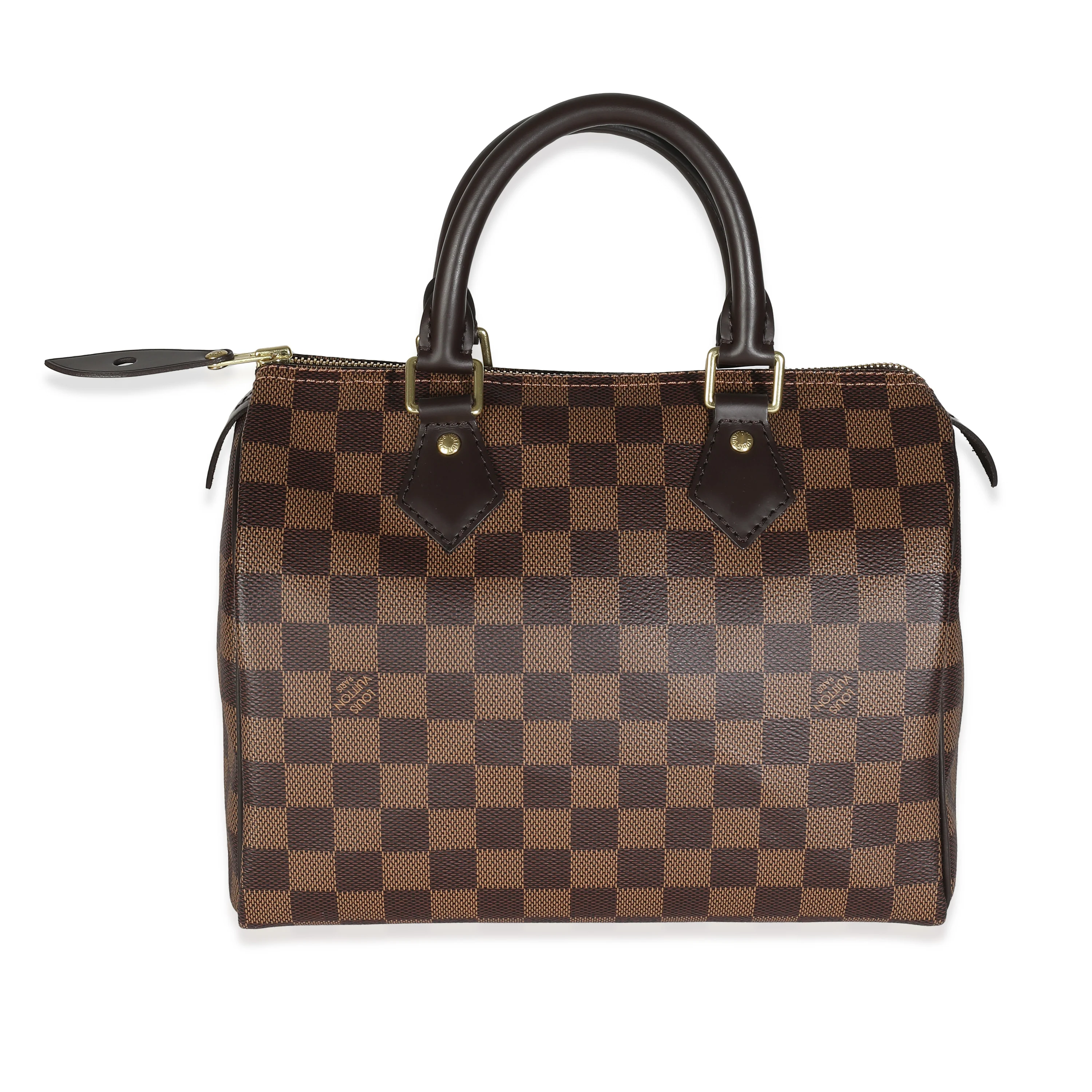 Damier Ebene Canvas Speedy 25