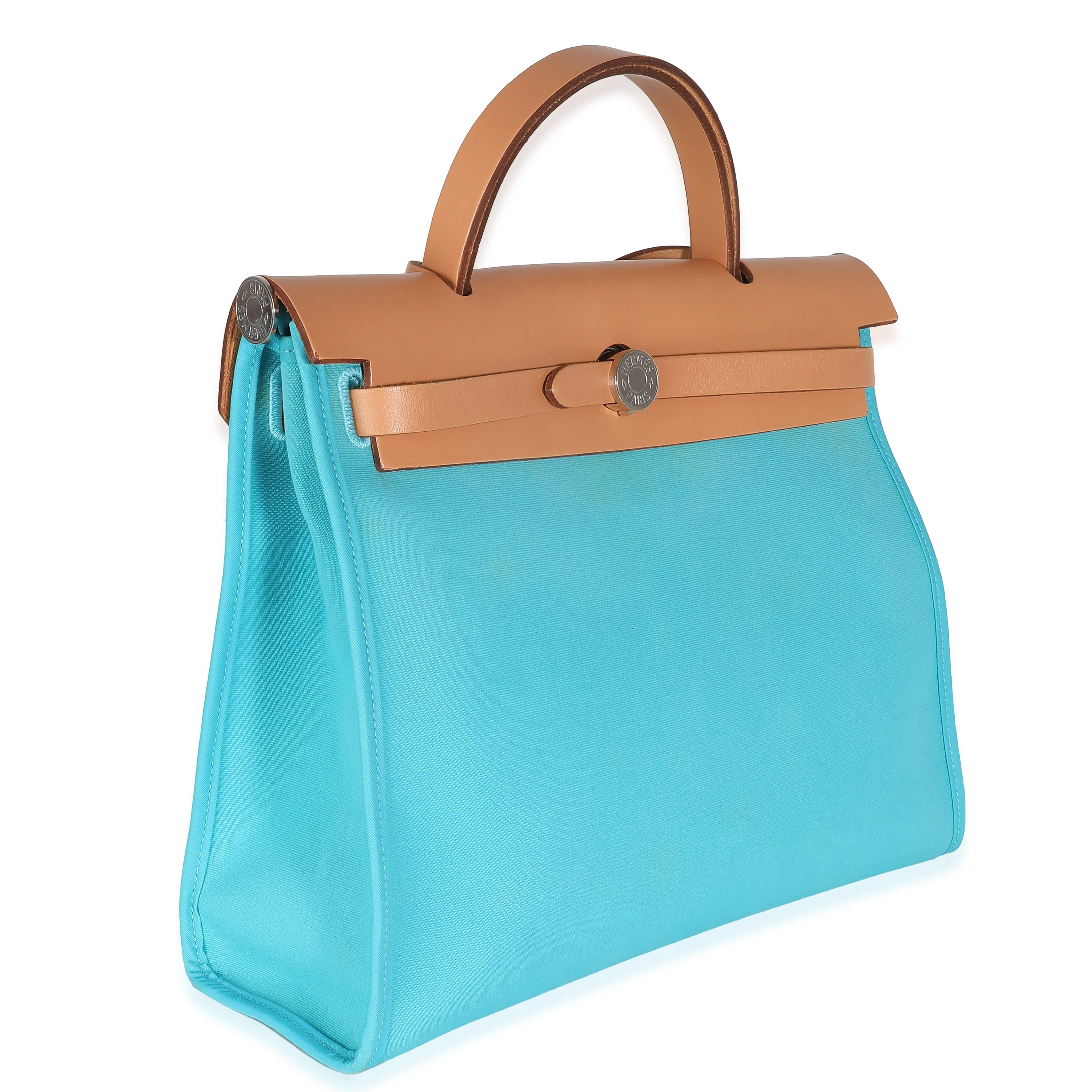 Bleu Azteque Menthe Toile Officier Vache Hunter Verso Herbag Zip PM 31 - Image 3