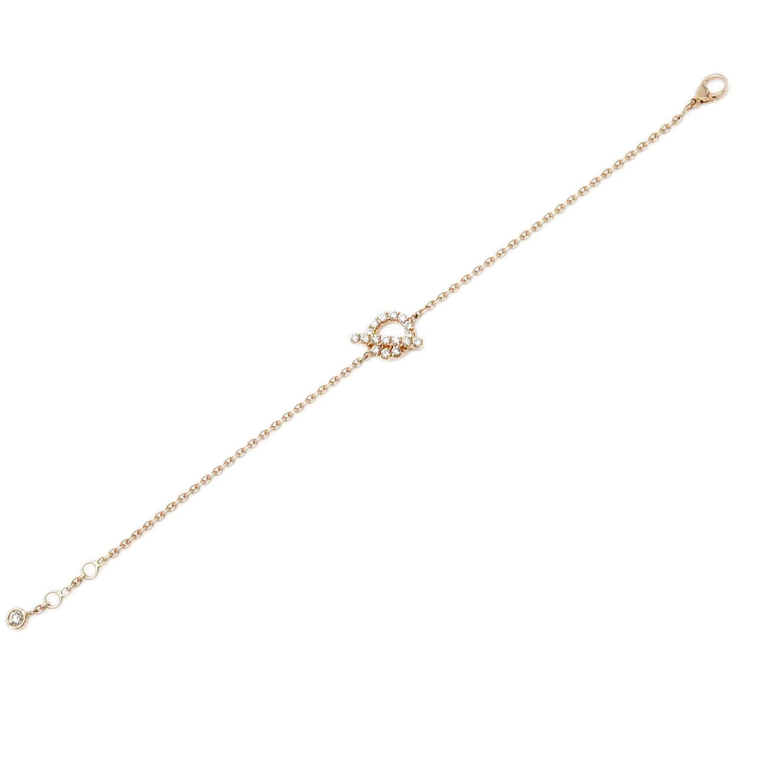Finesse Bracelet in 18k Rose Gold 0.55 CTW - Image 2