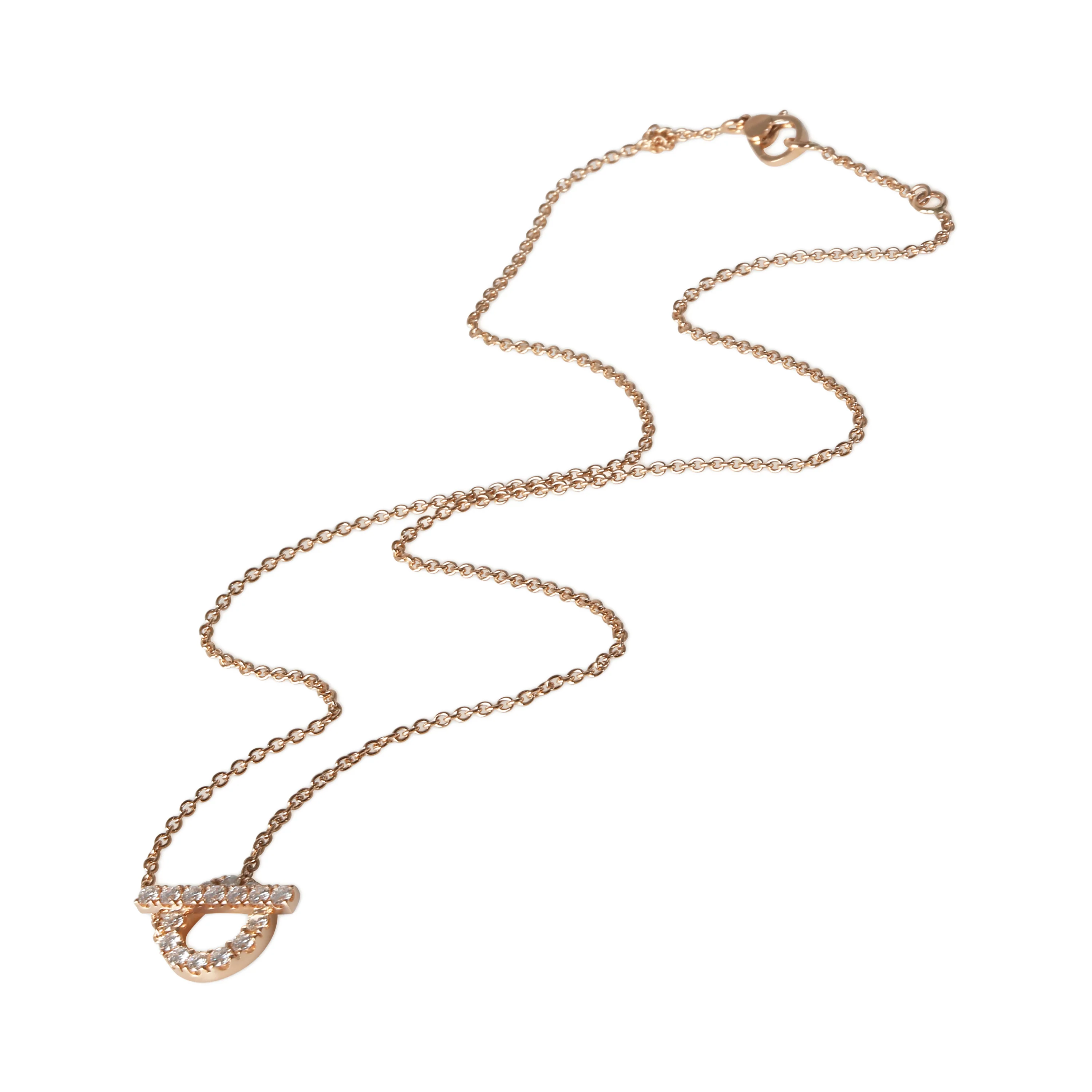 Finesse Pendant in 18k Rose Gold 0.46 CTW - Image 4