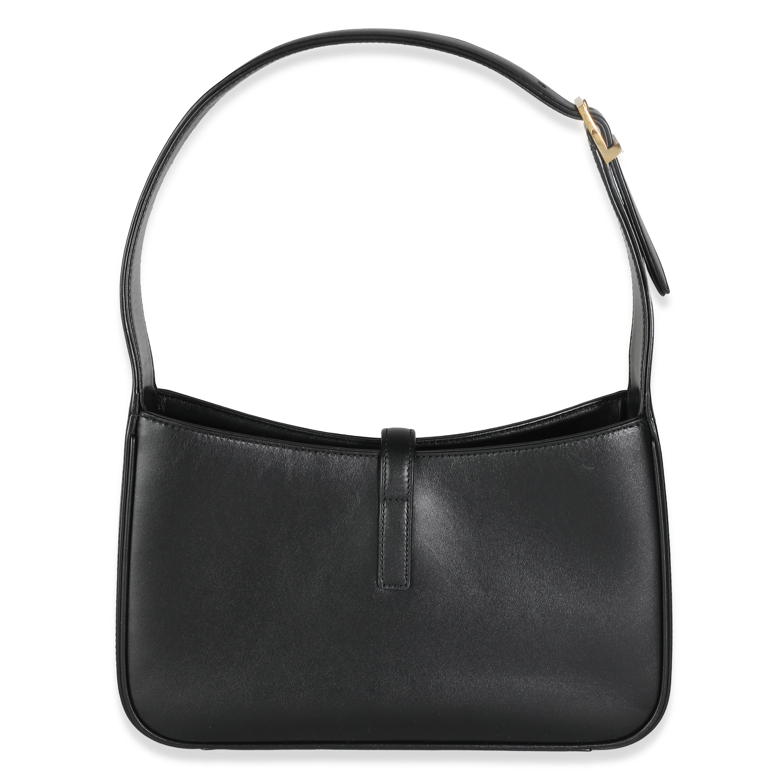 Black Smooth Calfskin Le 5 A 7 Hobo - Image 4