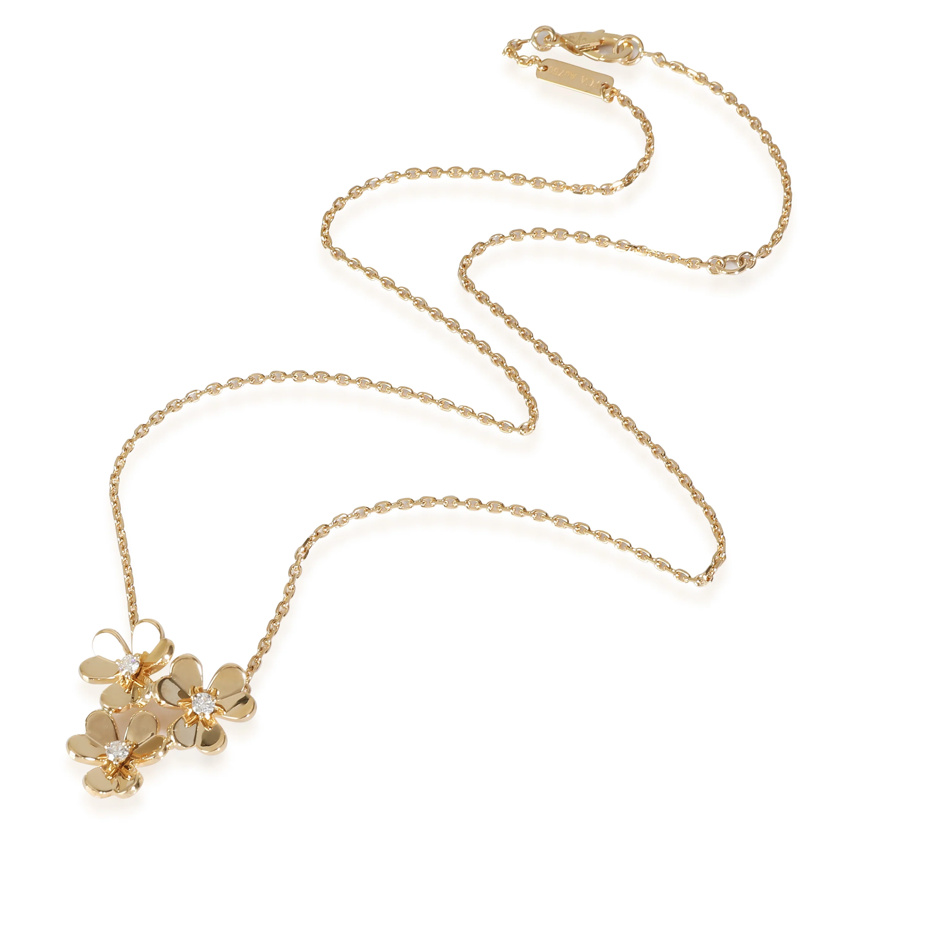 Frivole Pendant in 18k Yellow Gold 0.16 CTW - Image 2