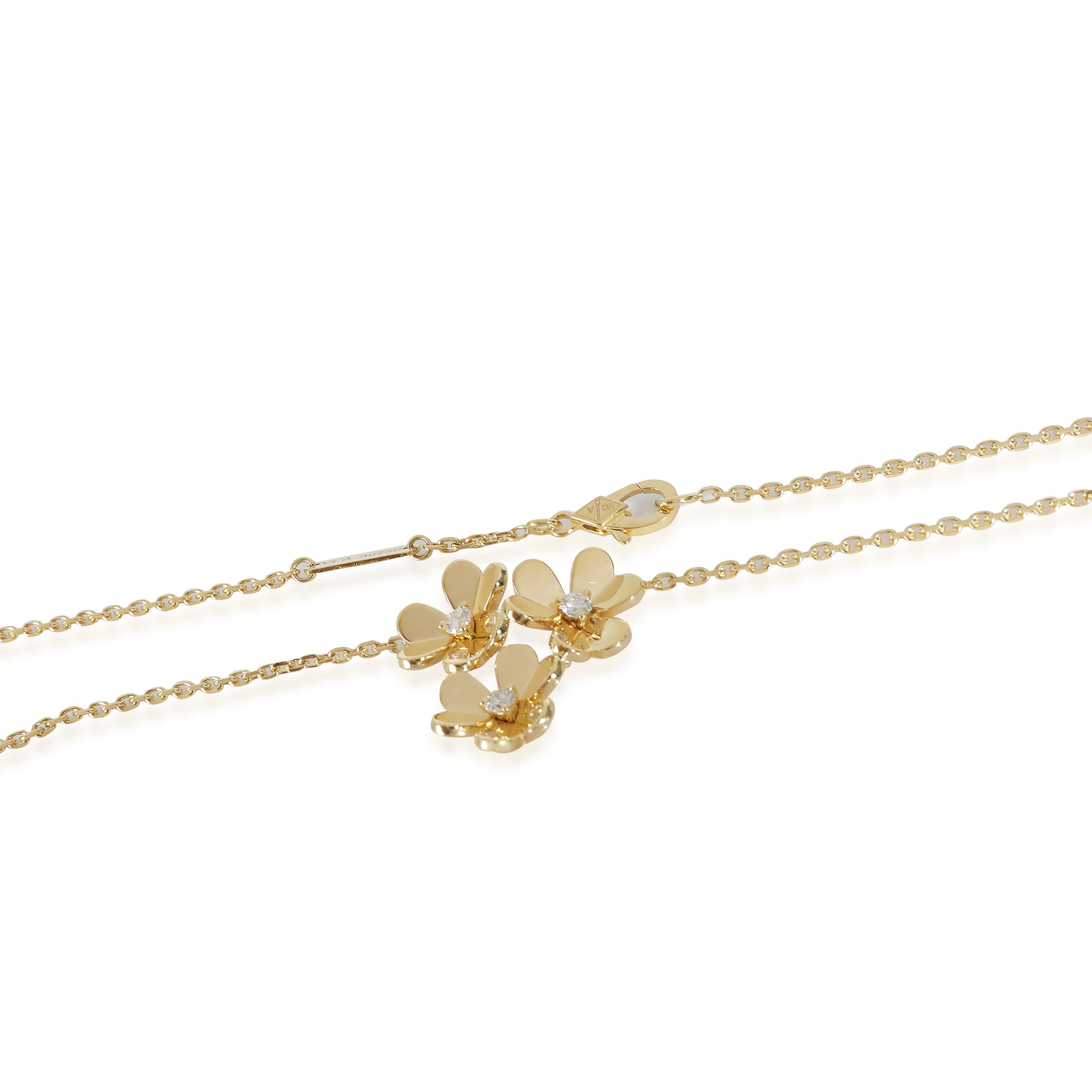 Frivole Pendant in 18k Yellow Gold 0.16 CTW - Image 3