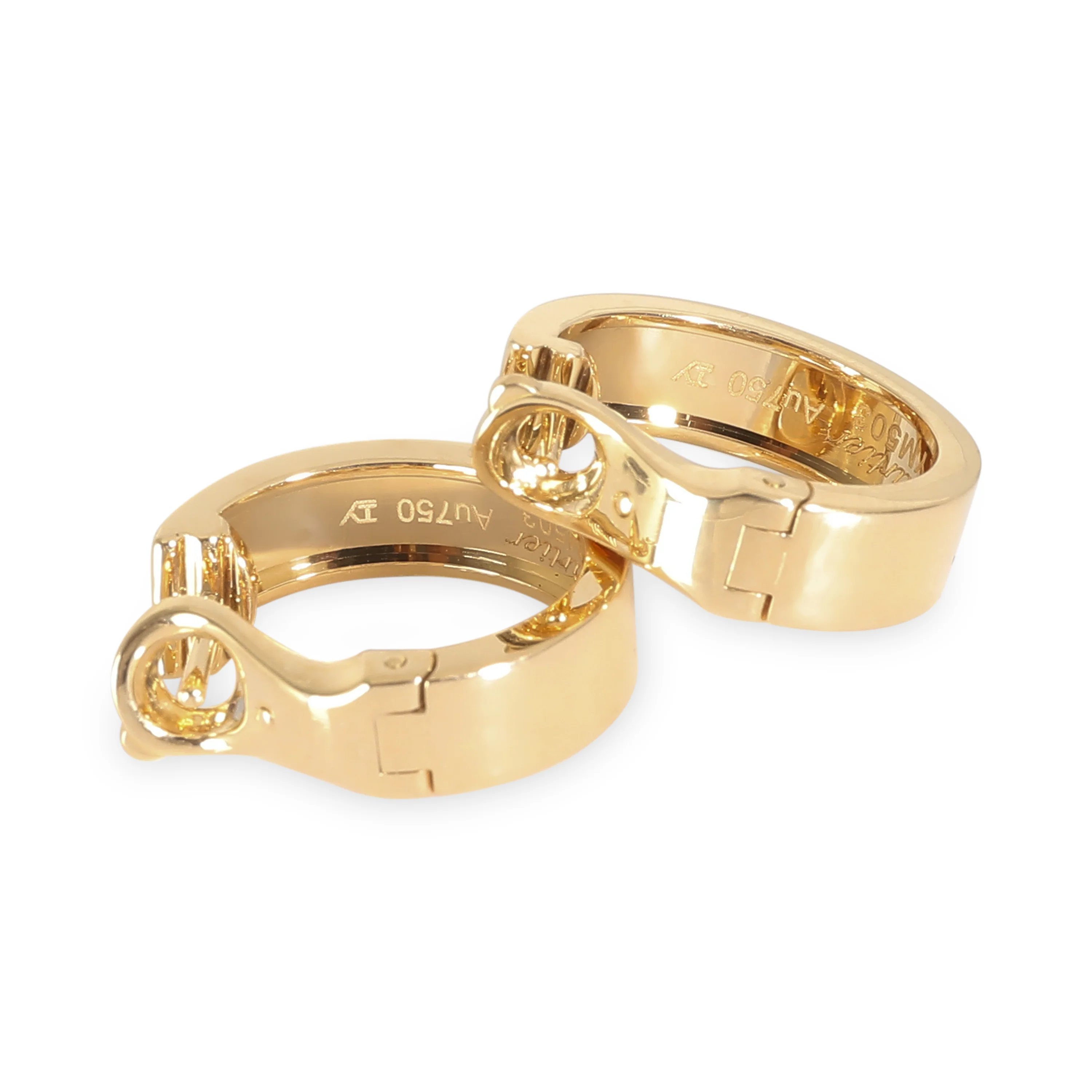Love Earrings (Yellow Gold) - Image 3