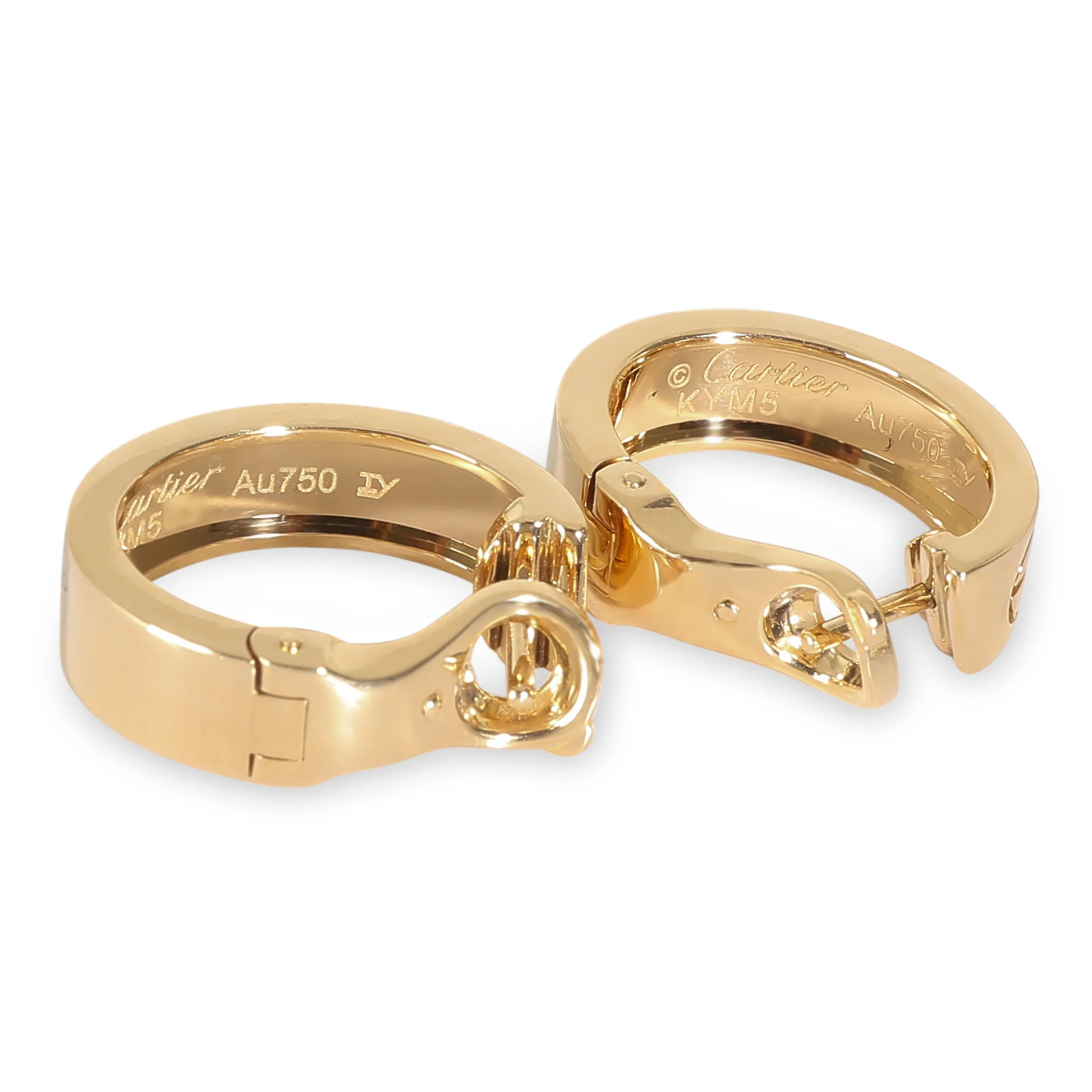 Love Earrings (Yellow Gold) - Image 4