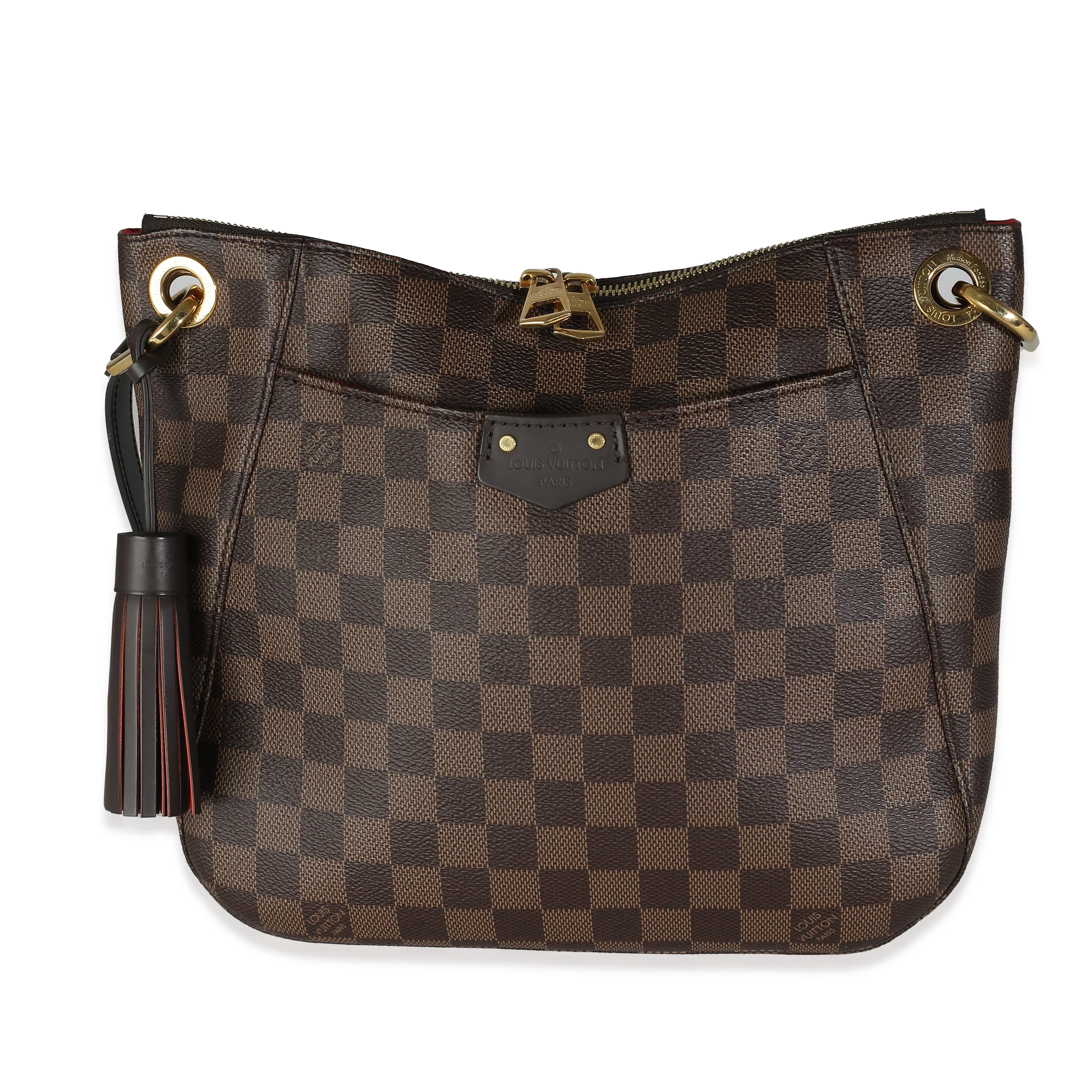 Damier Ebene Canvas South Bank Besace