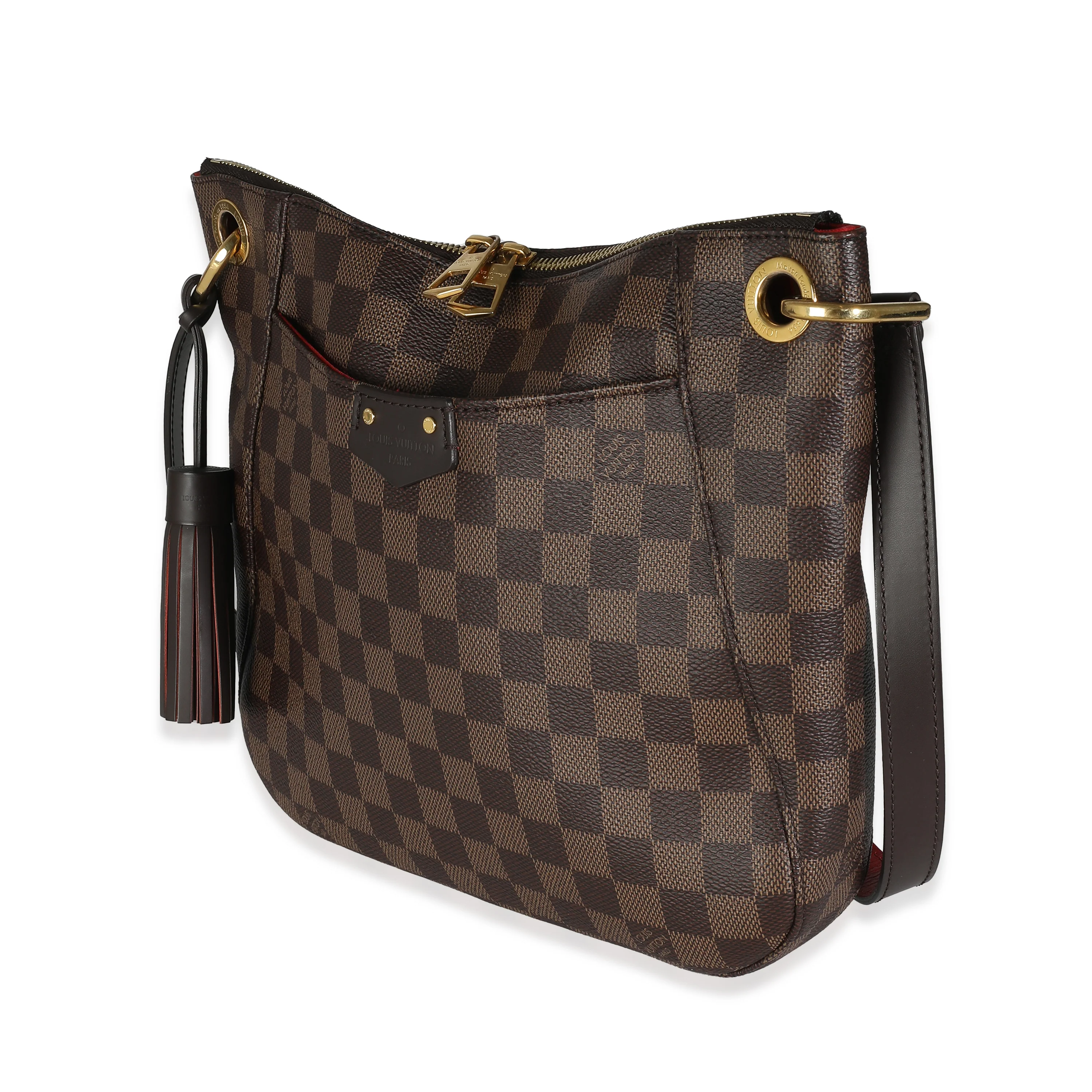 Damier Ebene Canvas South Bank Besace - Image 2