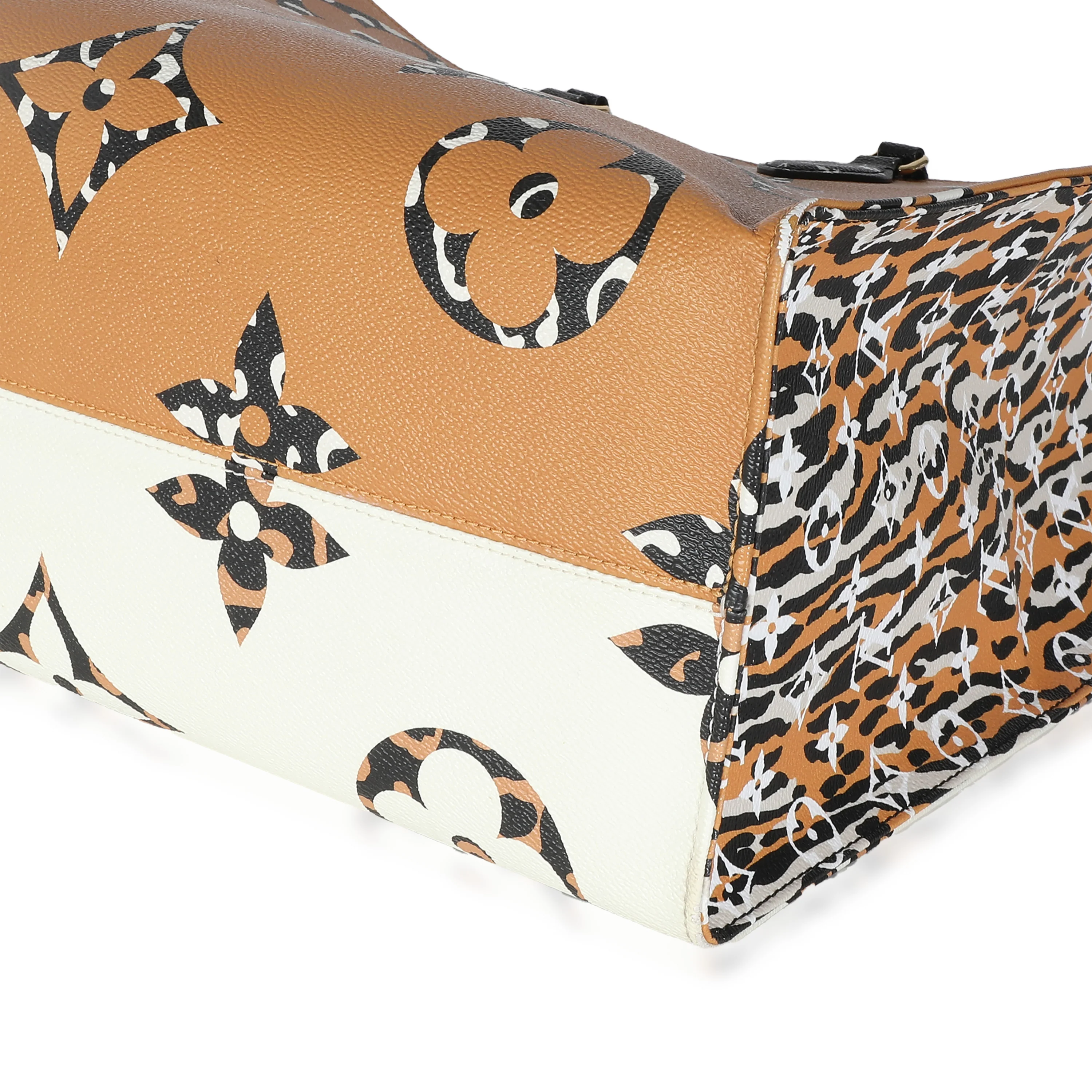 Ivory Monogram Giant Canvas Jungle Onthego GM - Image 6
