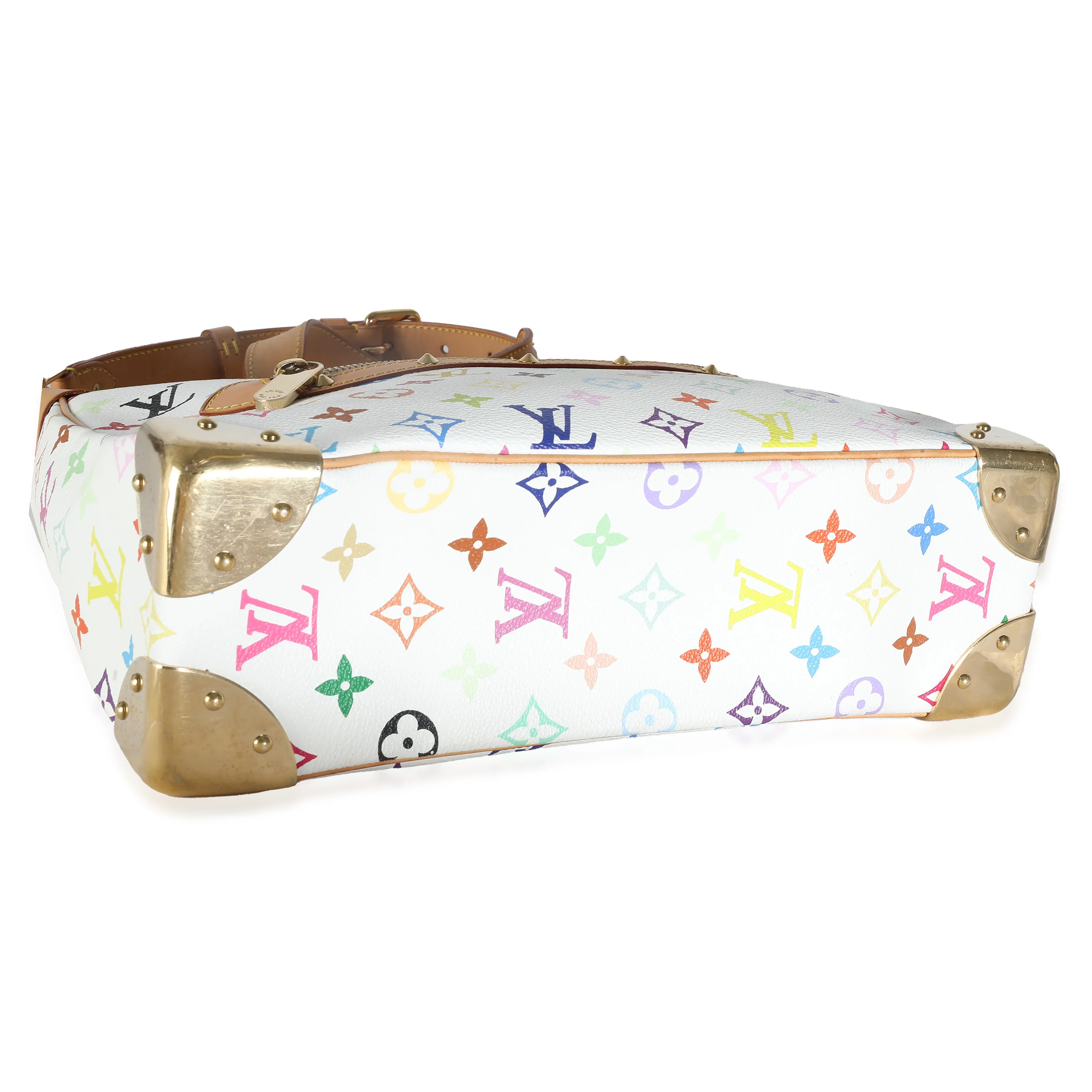 White Monogram Multicolor Canvas Boulogne - Image 6