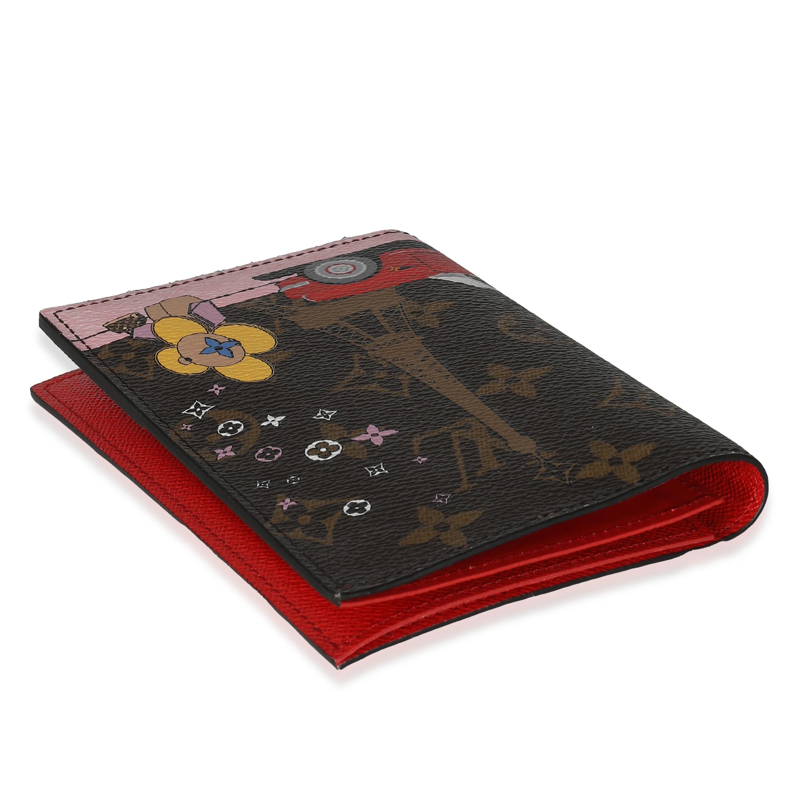 Rouge Monogram Canvas 2019 Christmas Animation Passport Cover - Image 4
