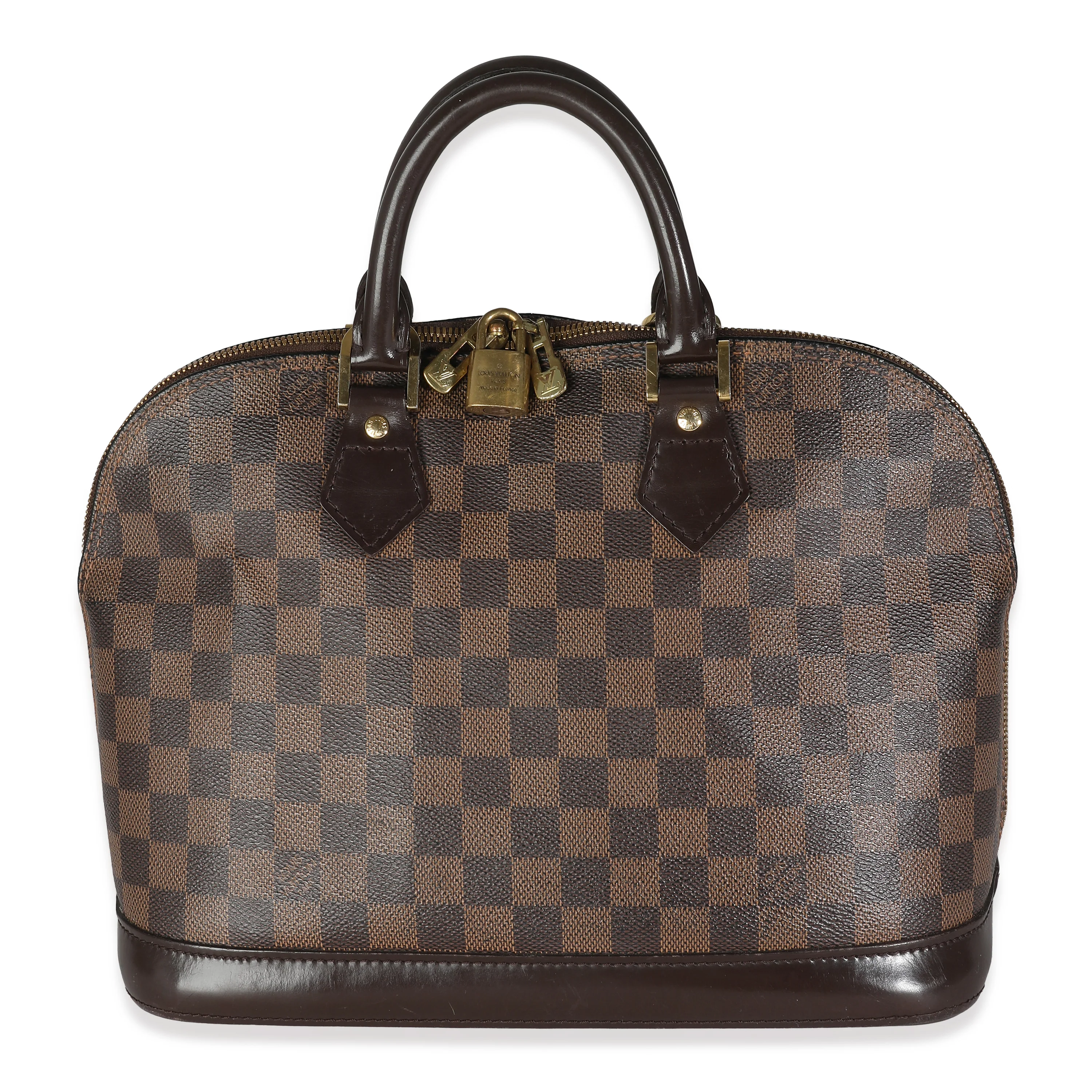 Damier Ebene Canvas Alma PM