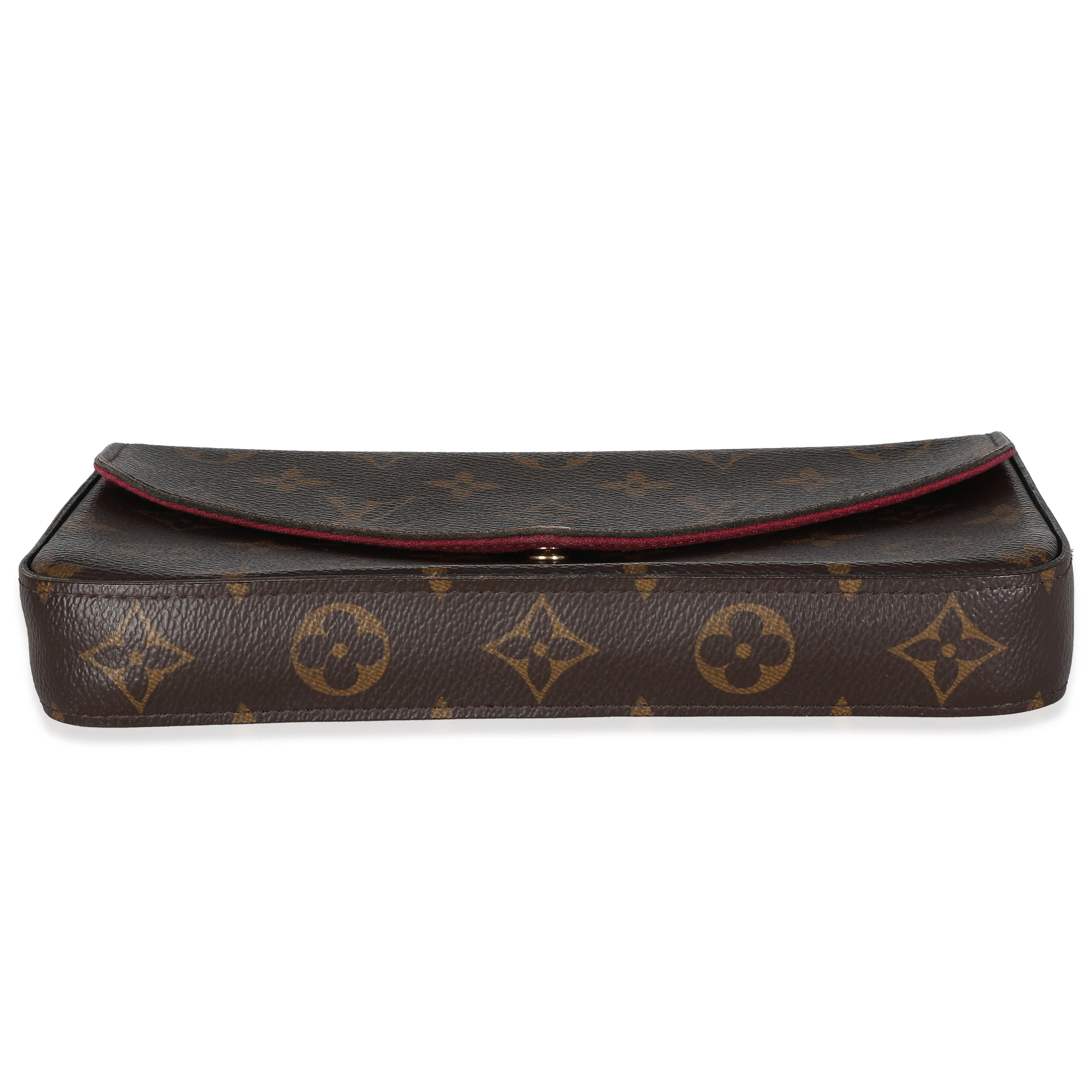Fuchsia Monogram Canvas Felicie Pochette - Image 6