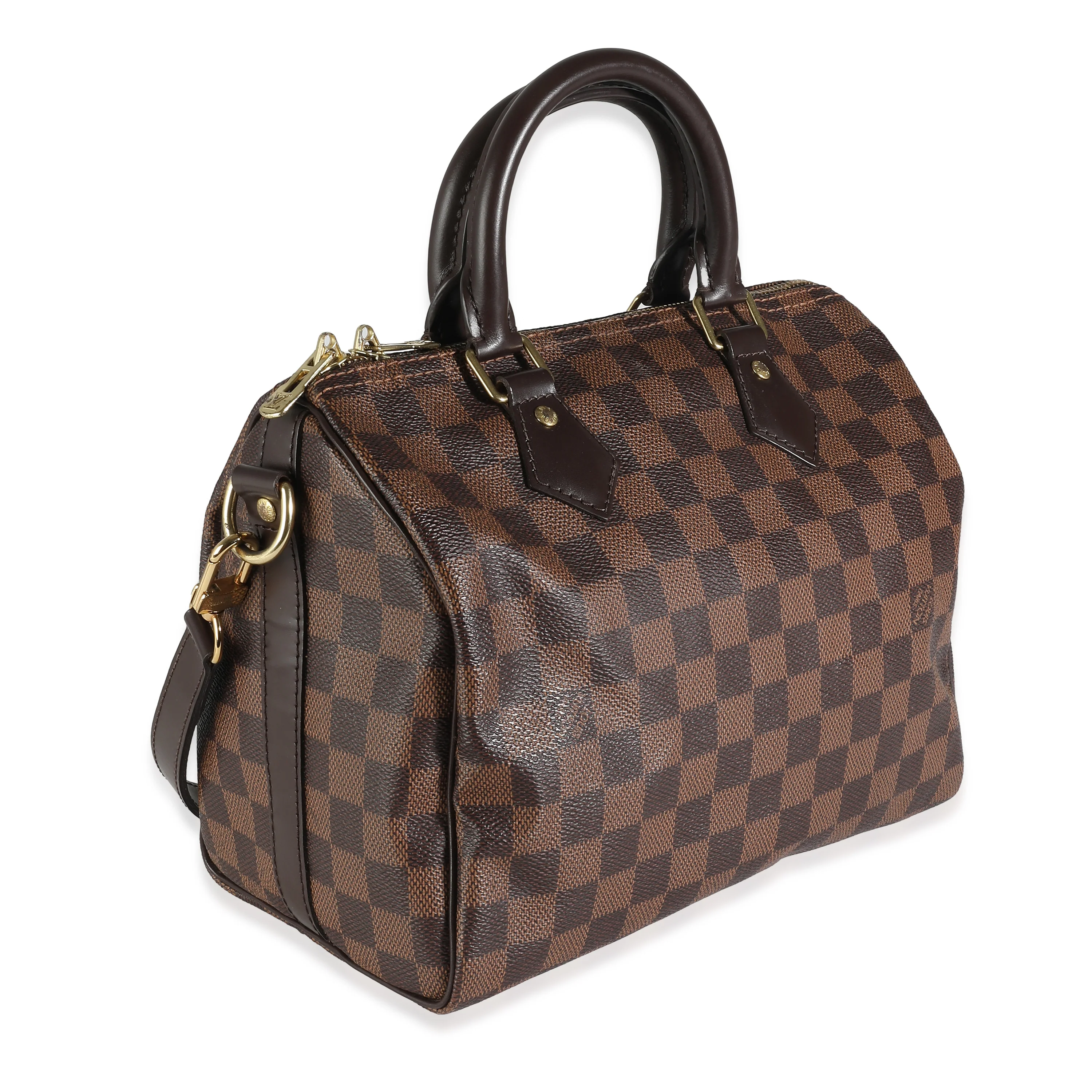 Louis Vuitton Damier Ebene Canvas Speedy Bandouliere 25 - Image 4