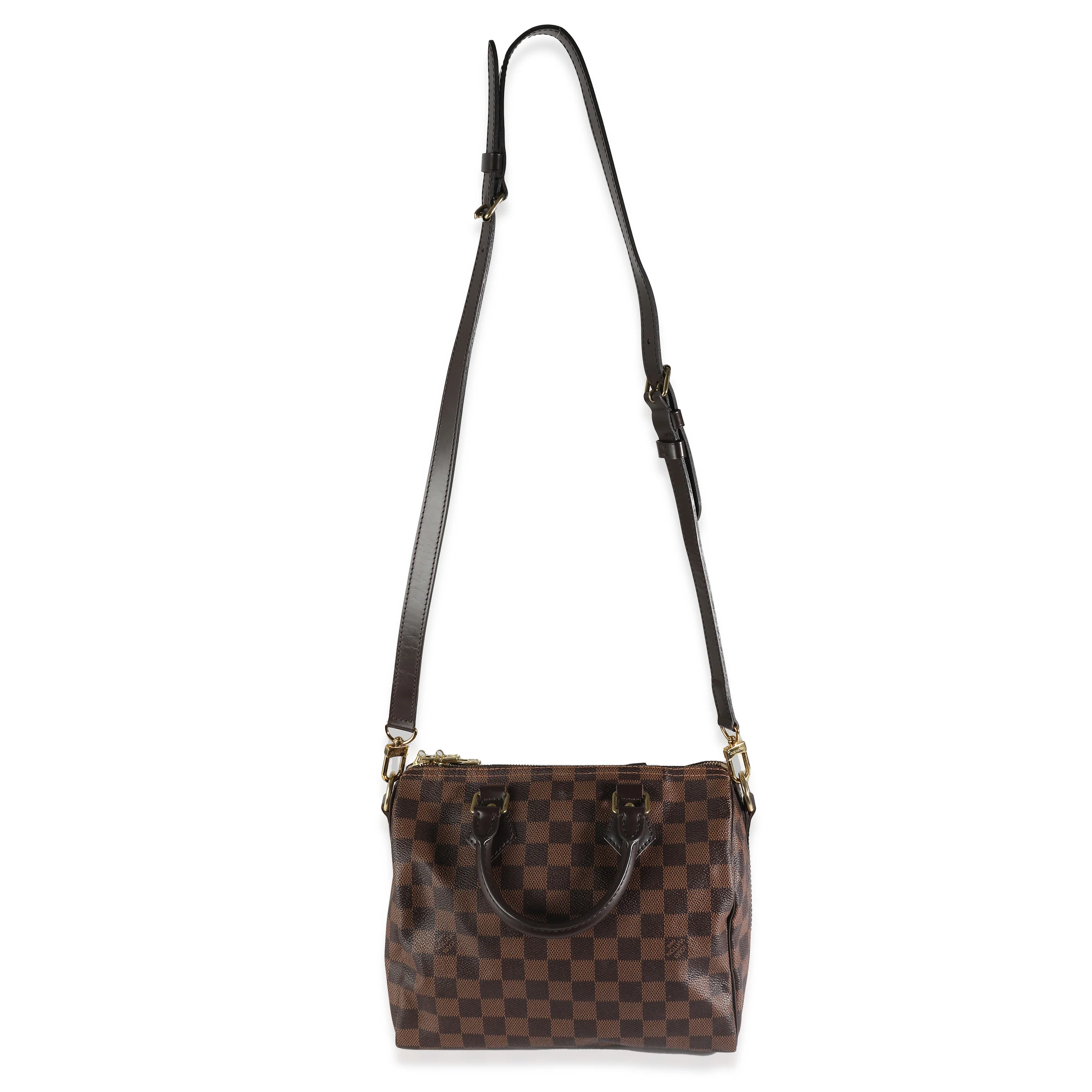 Louis Vuitton Damier Ebene Canvas Speedy Bandouliere 25 - Image 9