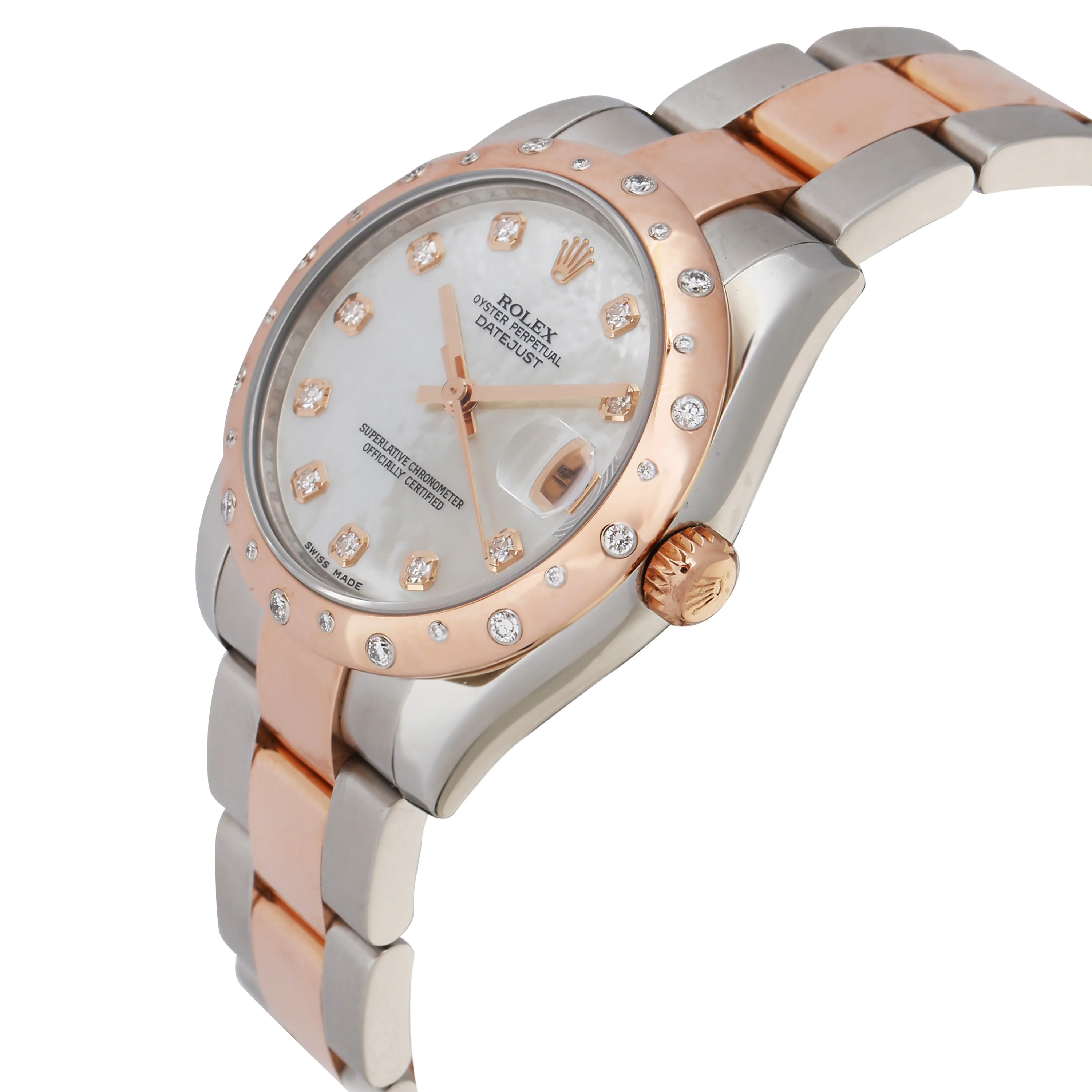 Datejust 178341 Unisex Watch in 18kt Stainless Steel/Rose Gold - Image 3