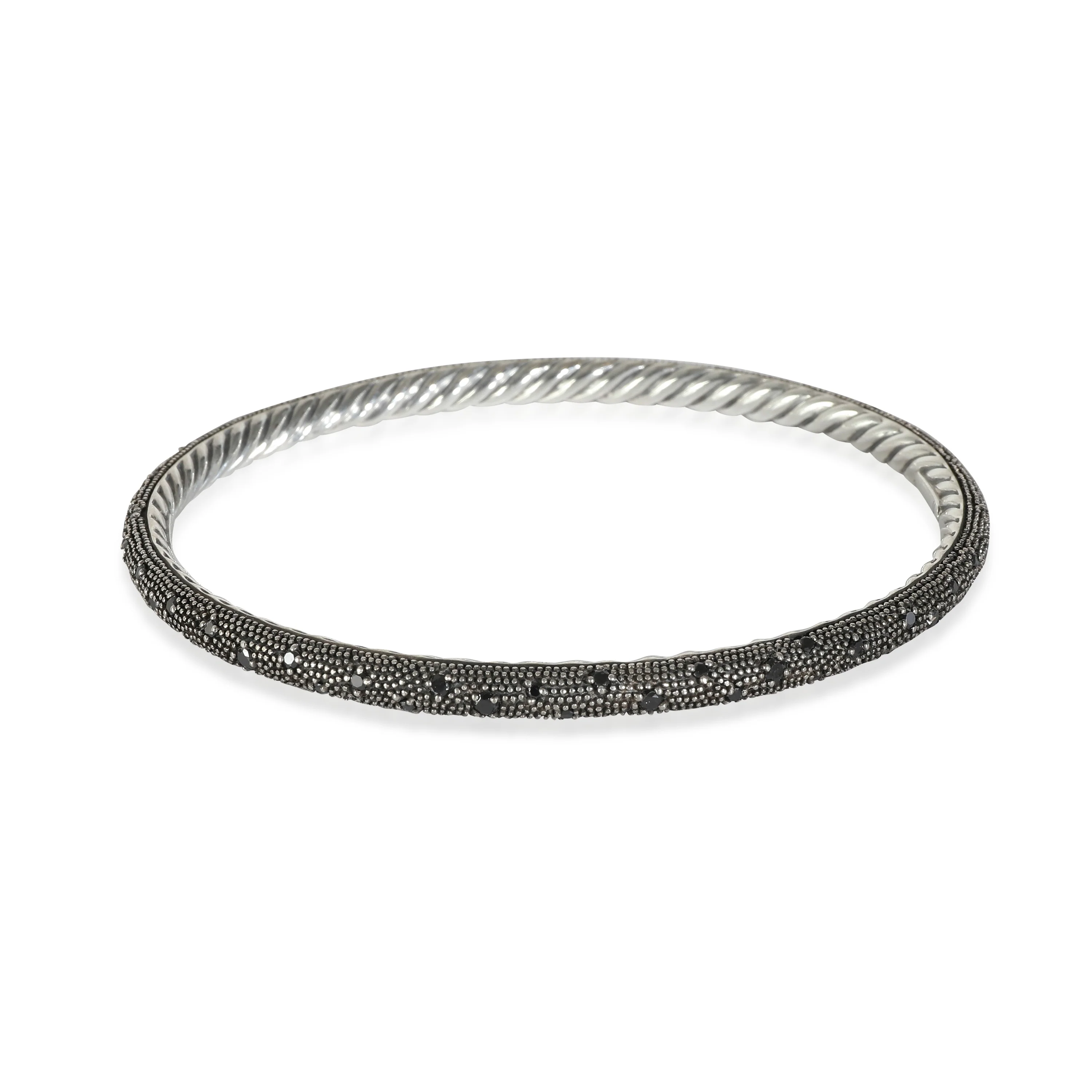 Midnight Melange Diamond Bracelet in Sterling Silver - Image 3