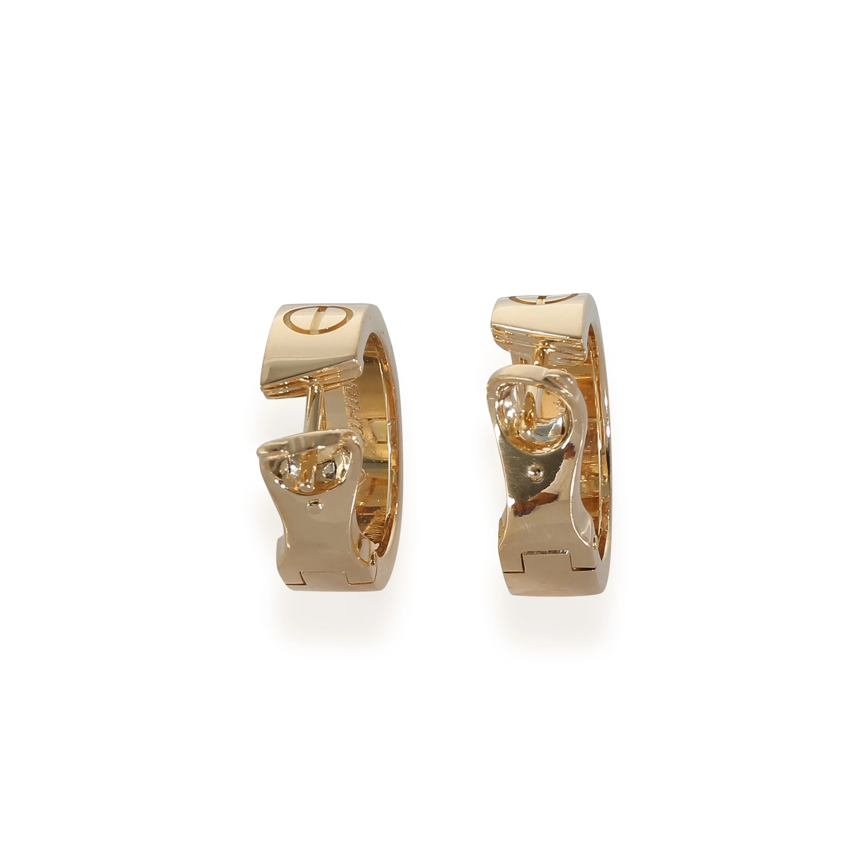 Love Earrings (Yellow Gold) - Image 3
