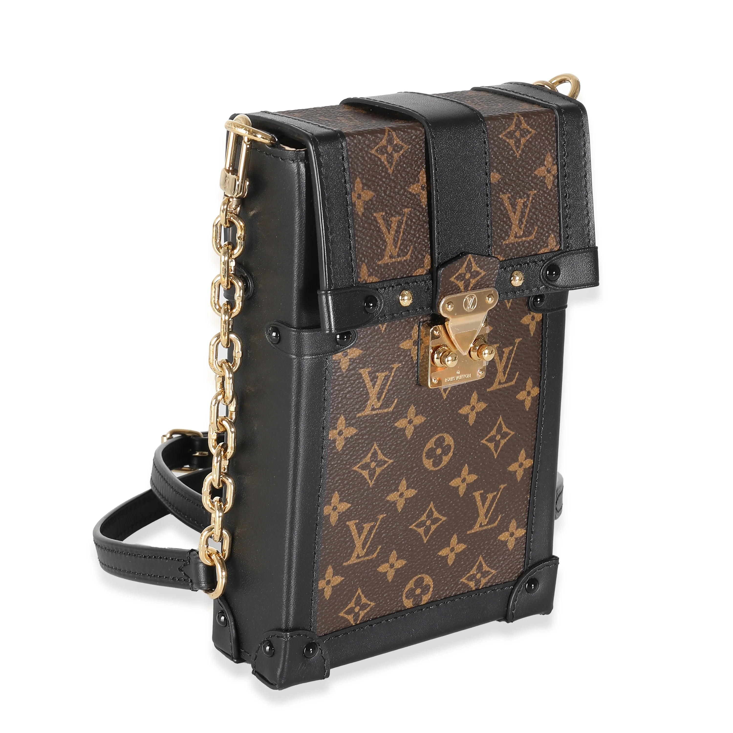 Monogram Canvas Vertical Trunk Pochette - Image 3