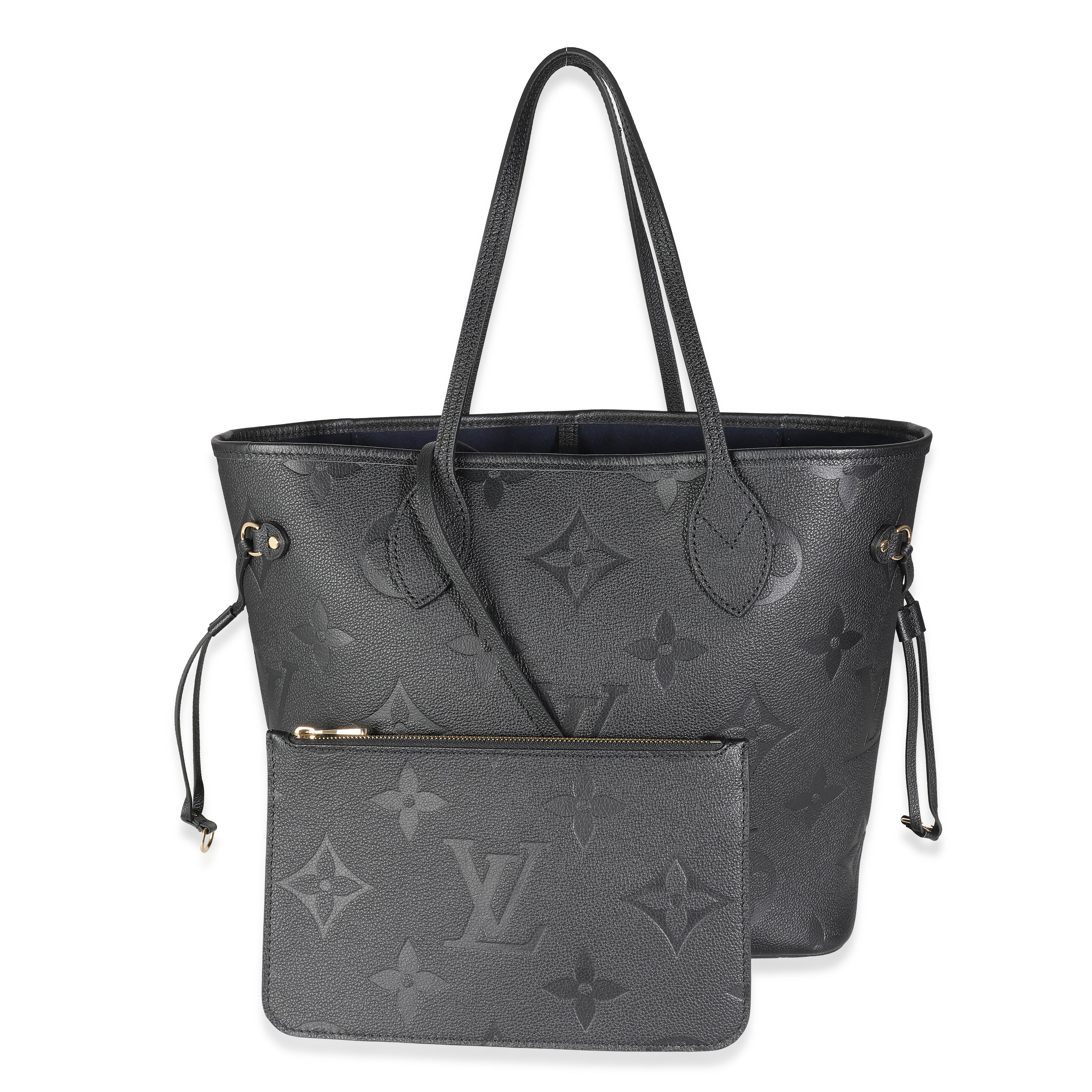 Black Monogram Giant Empreinte Neverfull MM
