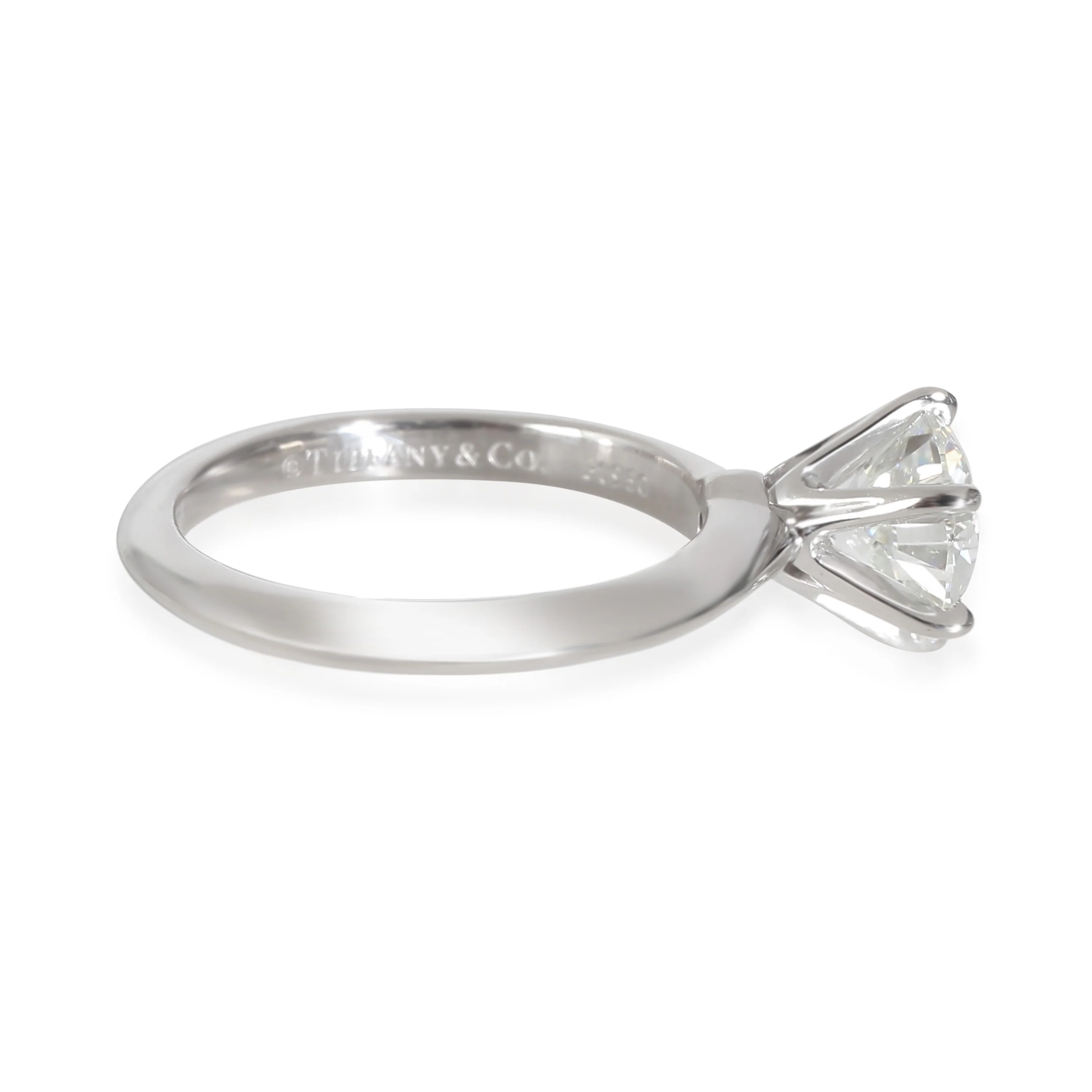Diamond Engagement Ring in Platinum I VS1 1.38 CTW - Image 2
