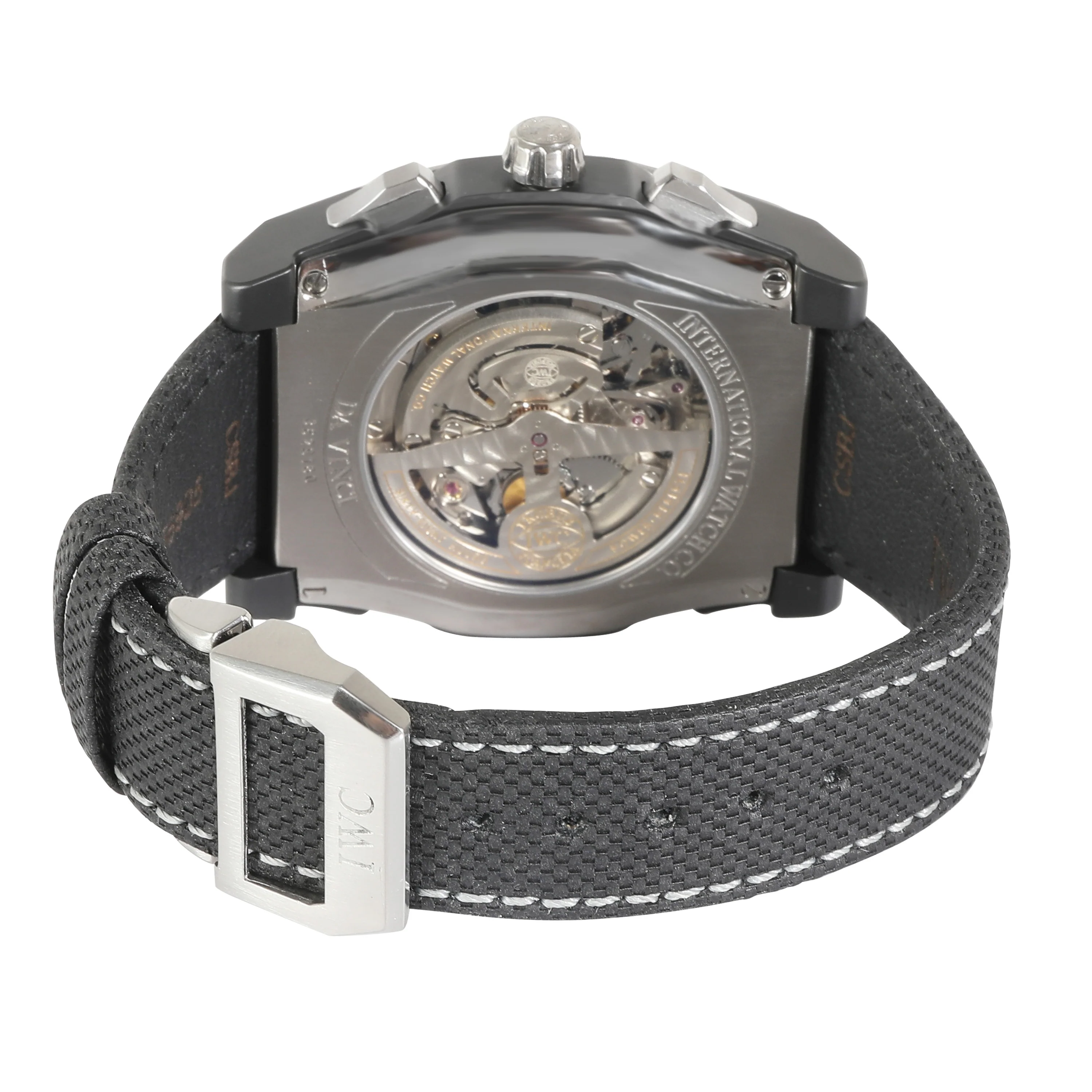 DaVinci Chronograph IW376601 Mens Watch in  Ceramic/Titanium - Image 4