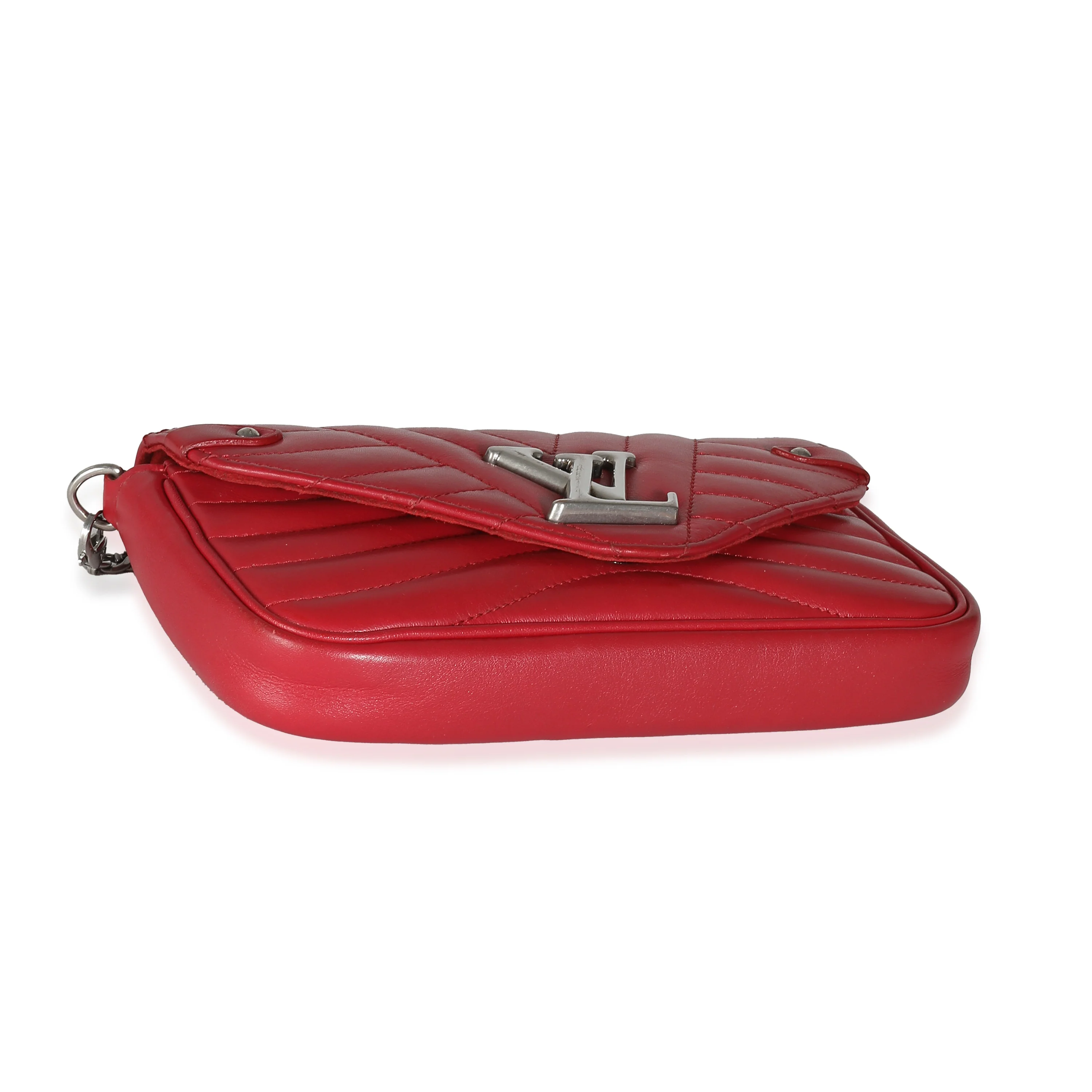 Scarlet Calfskin New Wave Chain Pochette - Image 4