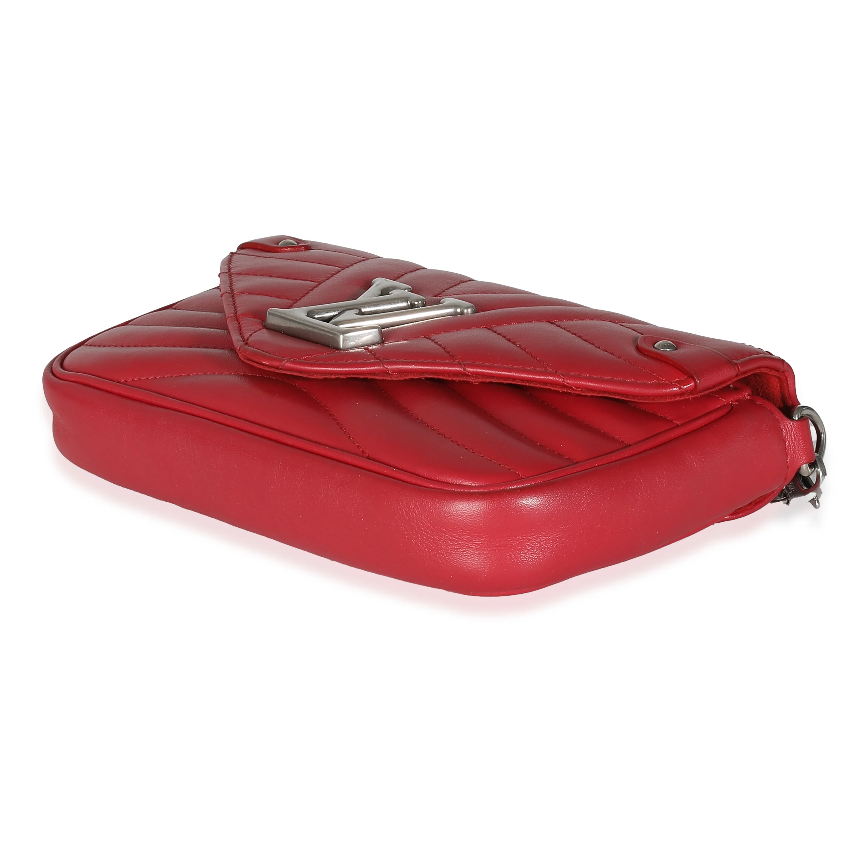 Scarlet Calfskin New Wave Chain Pochette - Image 6