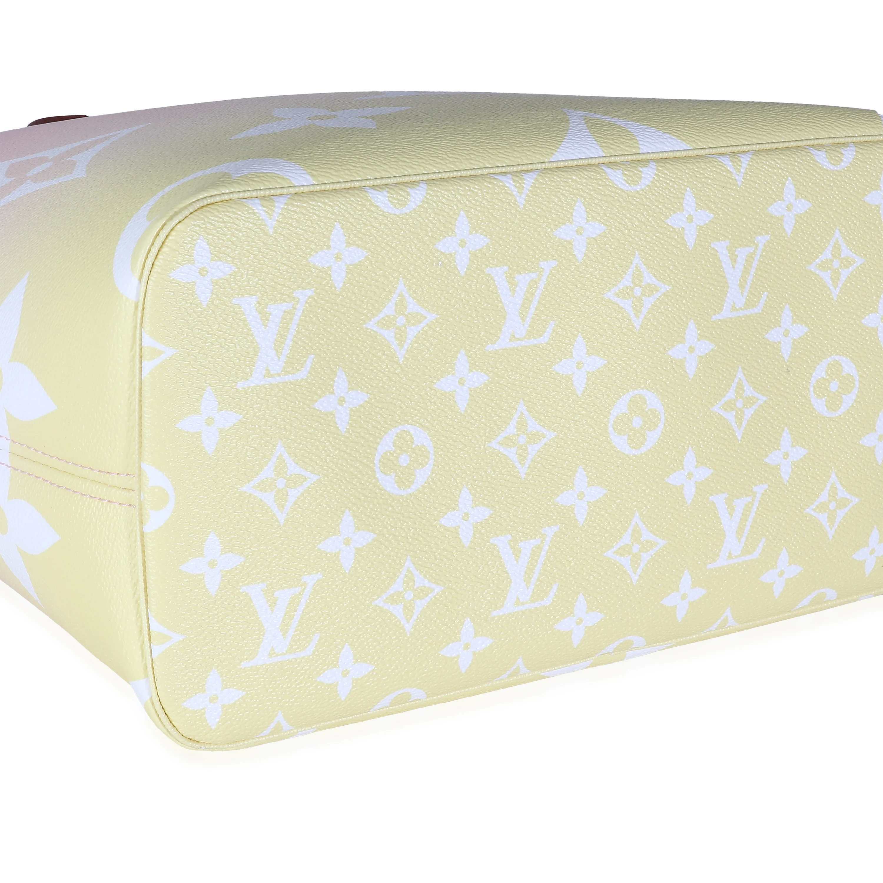 Pink Monogram Giant Canvas By The Pool Neverfull MM - Image 4