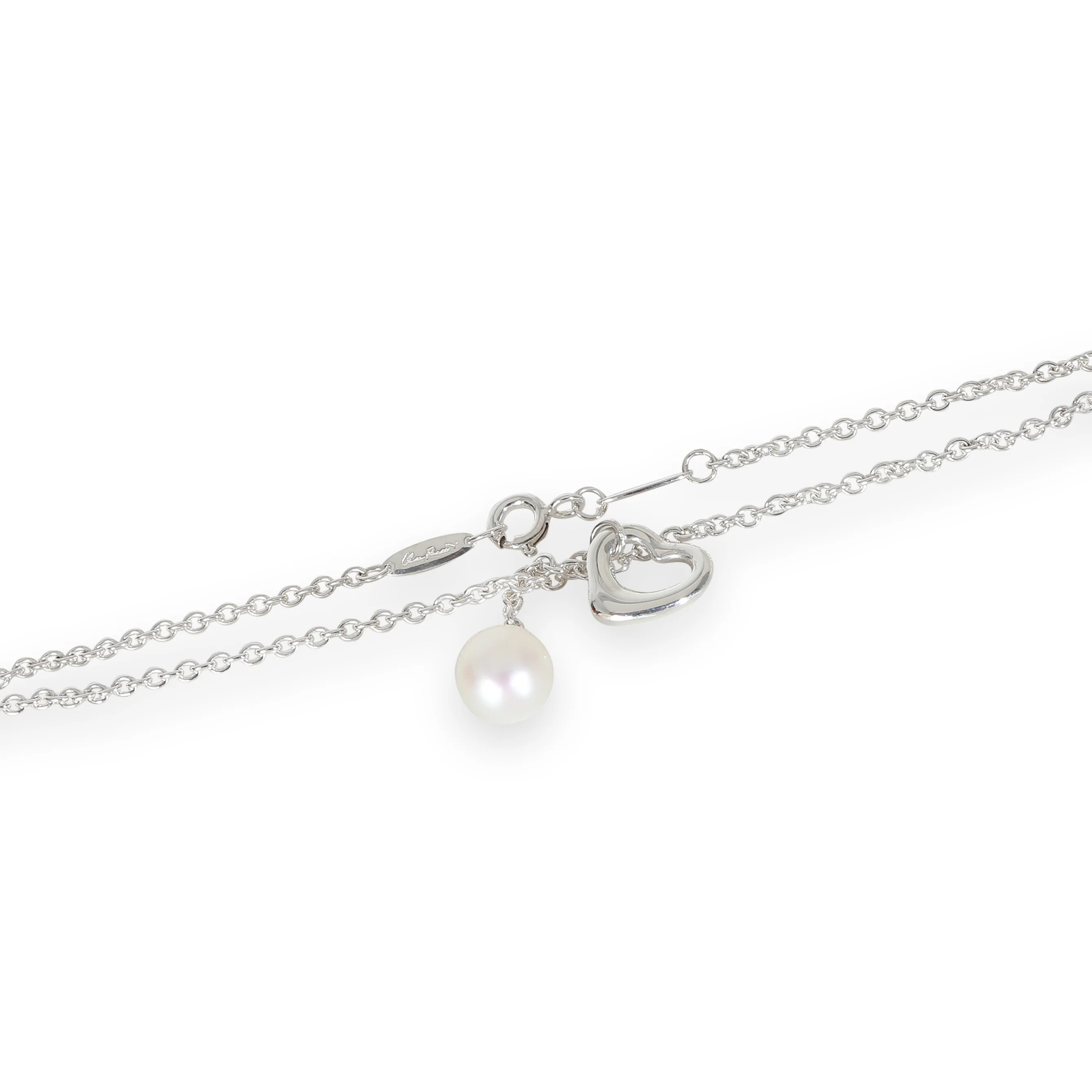 Elsa Peretti Pearl Fashion Necklace in Sterling Silver - Image 2