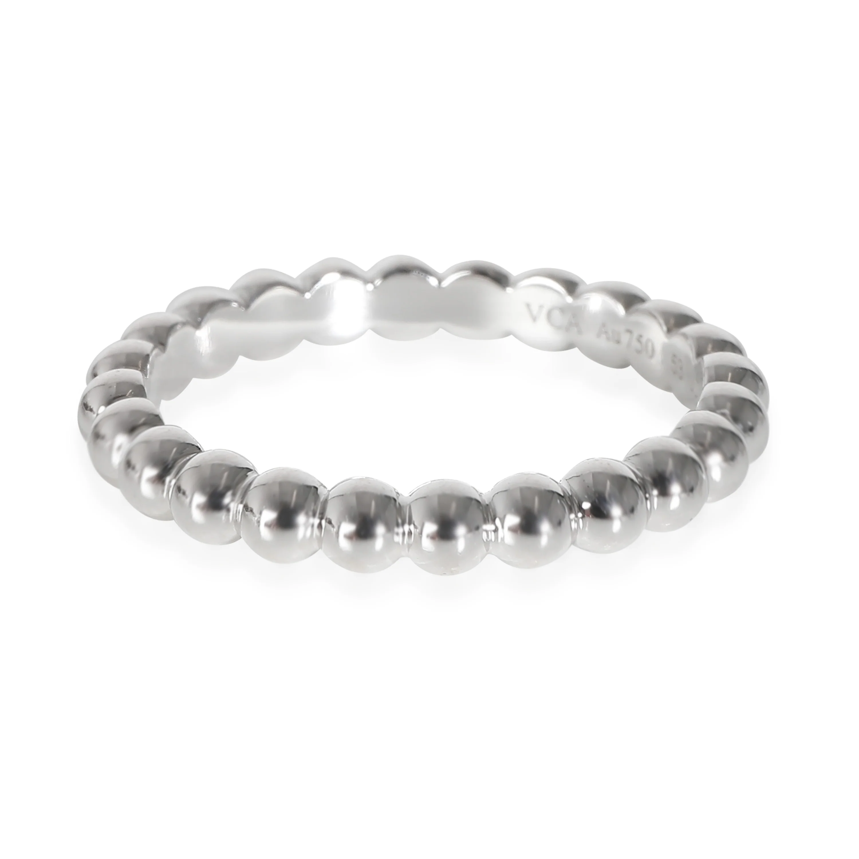 Perlee Band in 18k White Gold - Image 2