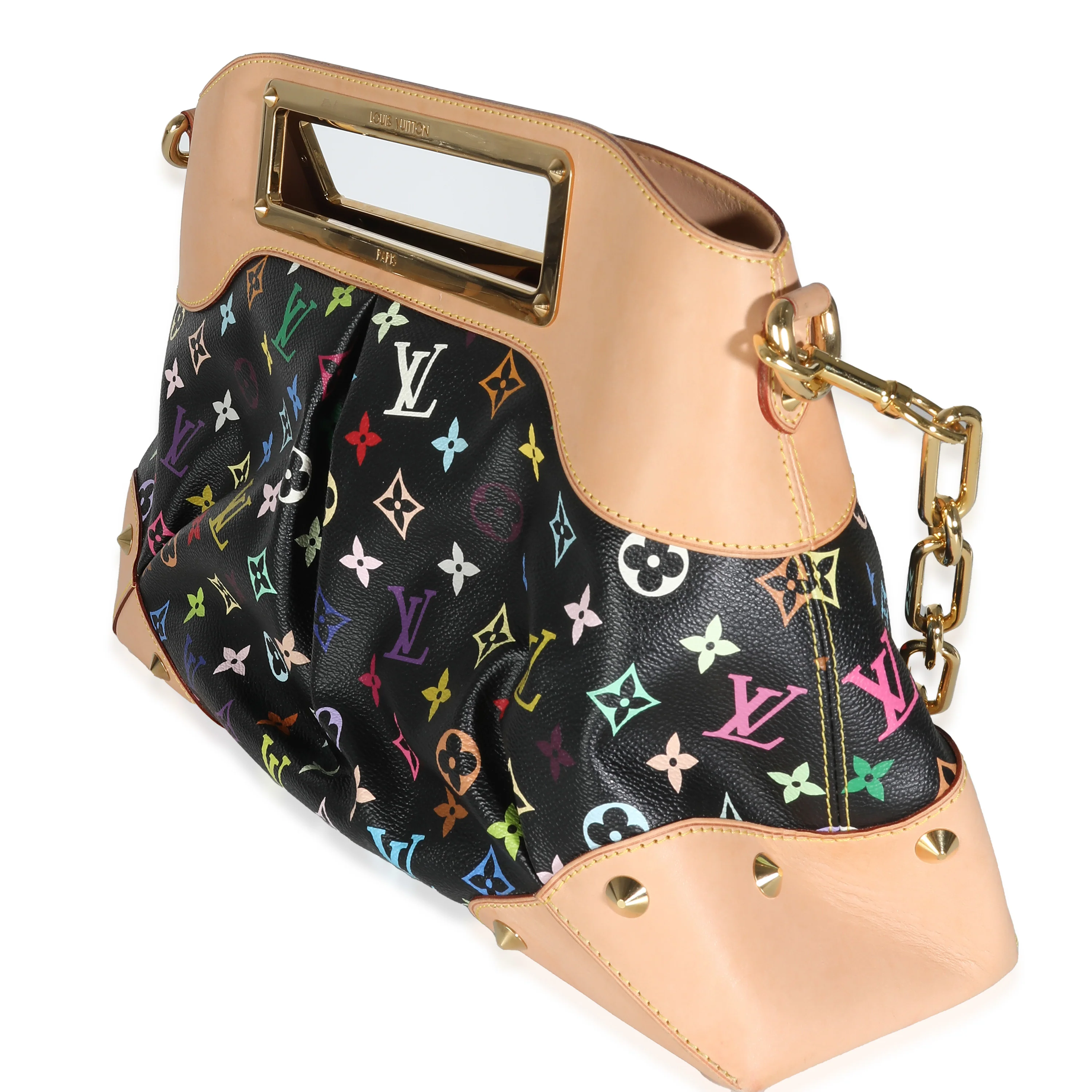 Black Monogram Multicolore Canvas Judy MM - Image 2