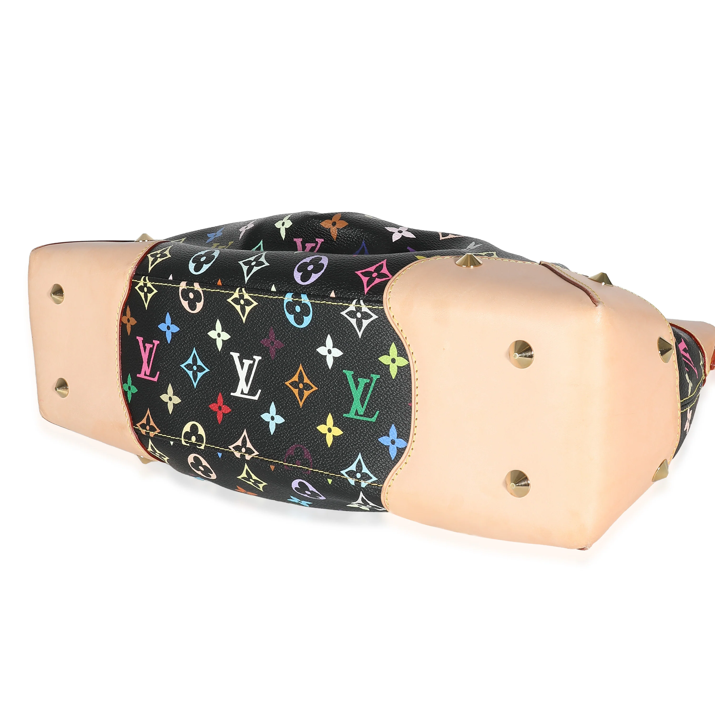 Black Monogram Multicolore Canvas Judy MM - Image 6