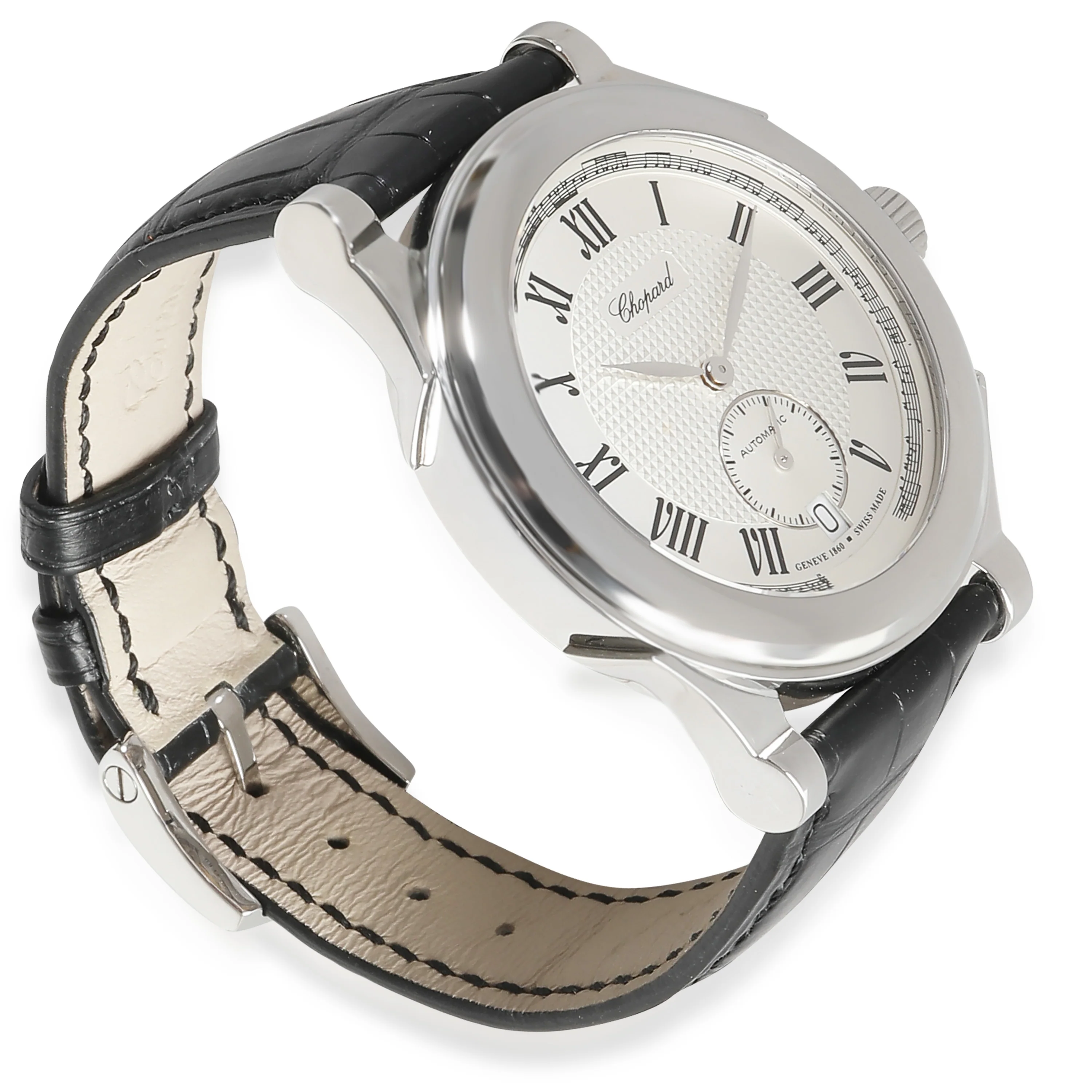 L.U.C. Jose Carreras 16/8413 Mens Watch in 18kt White Gold - Image 2