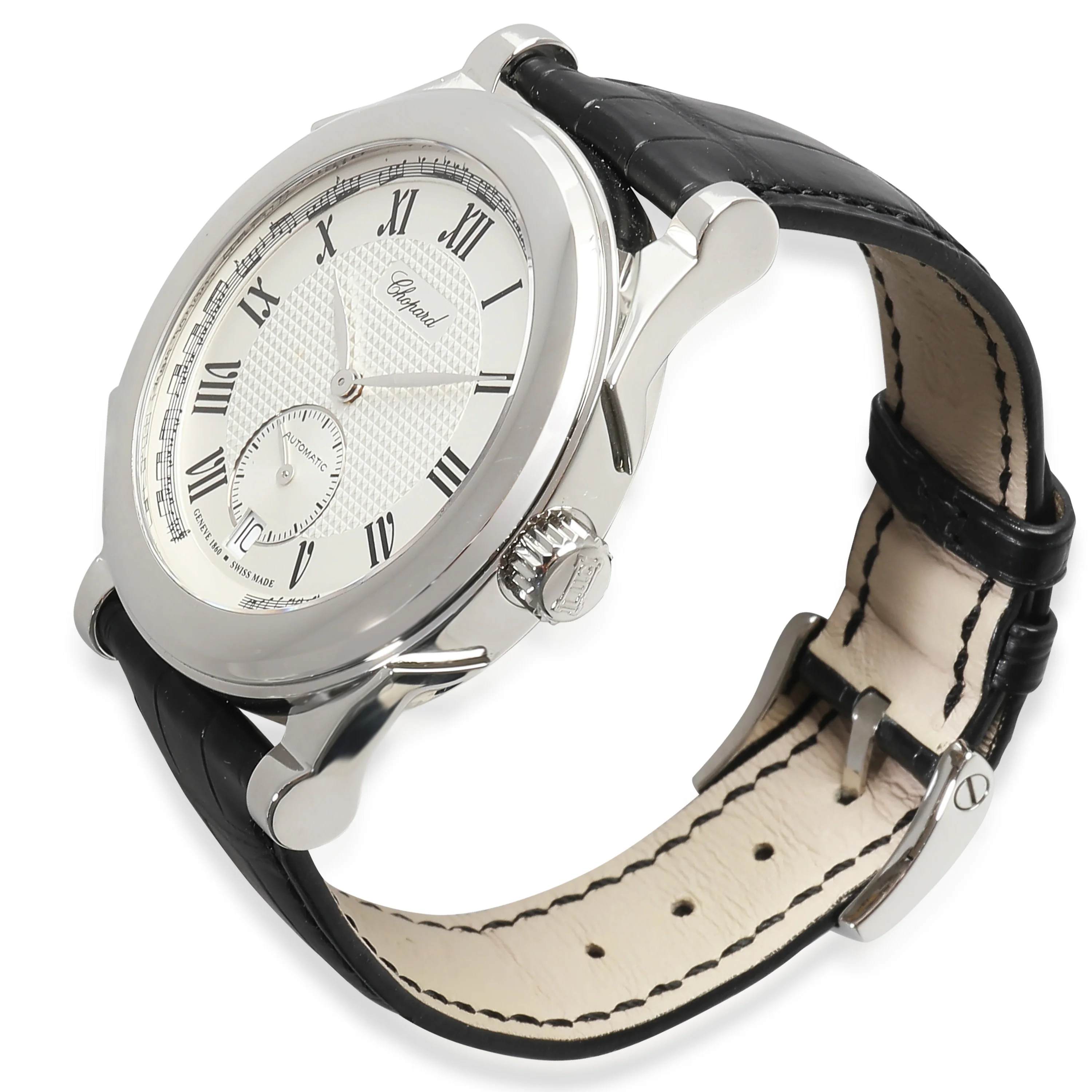 L.U.C. Jose Carreras 16/8413 Mens Watch in 18kt White Gold - Image 3