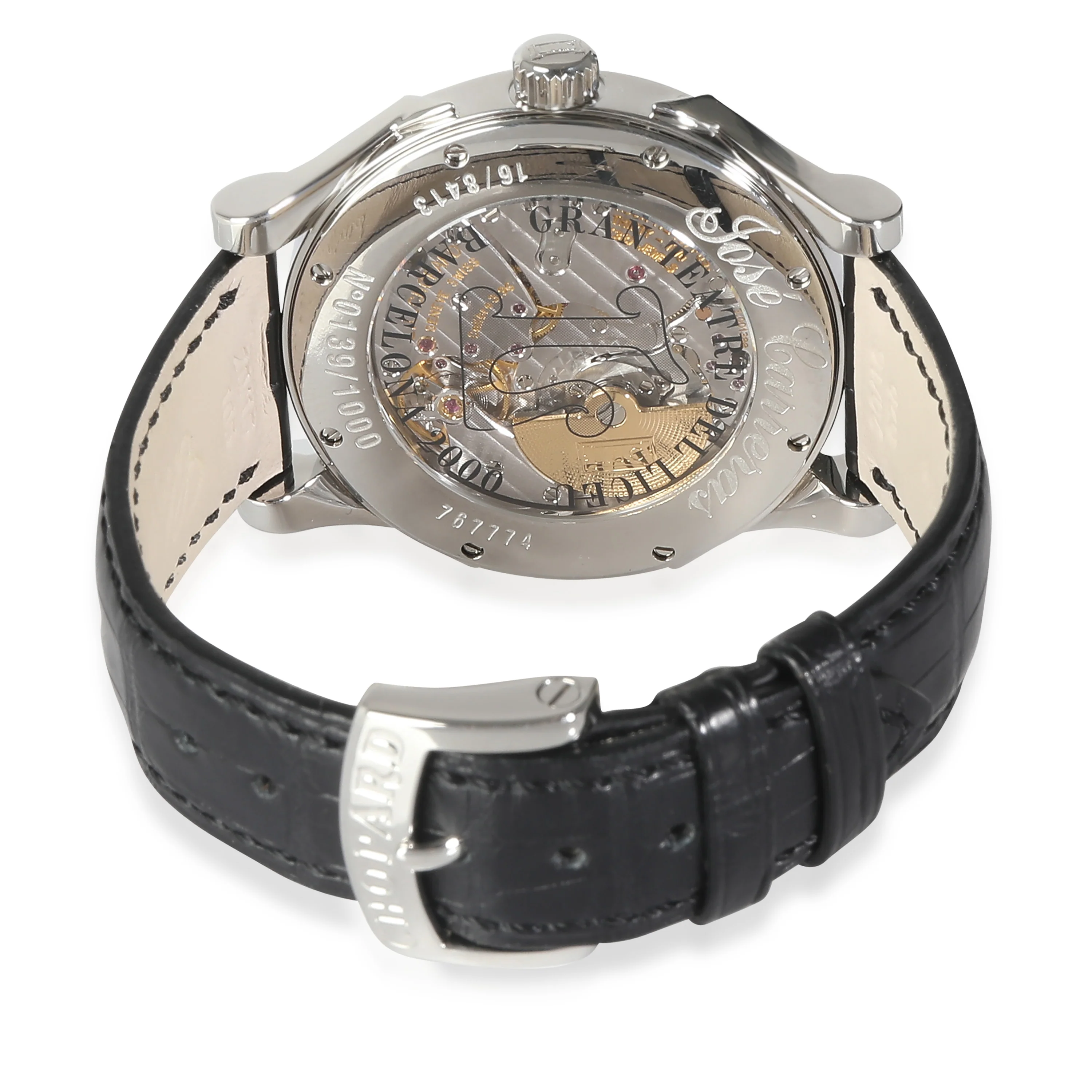 L.U.C. Jose Carreras 16/8413 Mens Watch in 18kt White Gold - Image 4