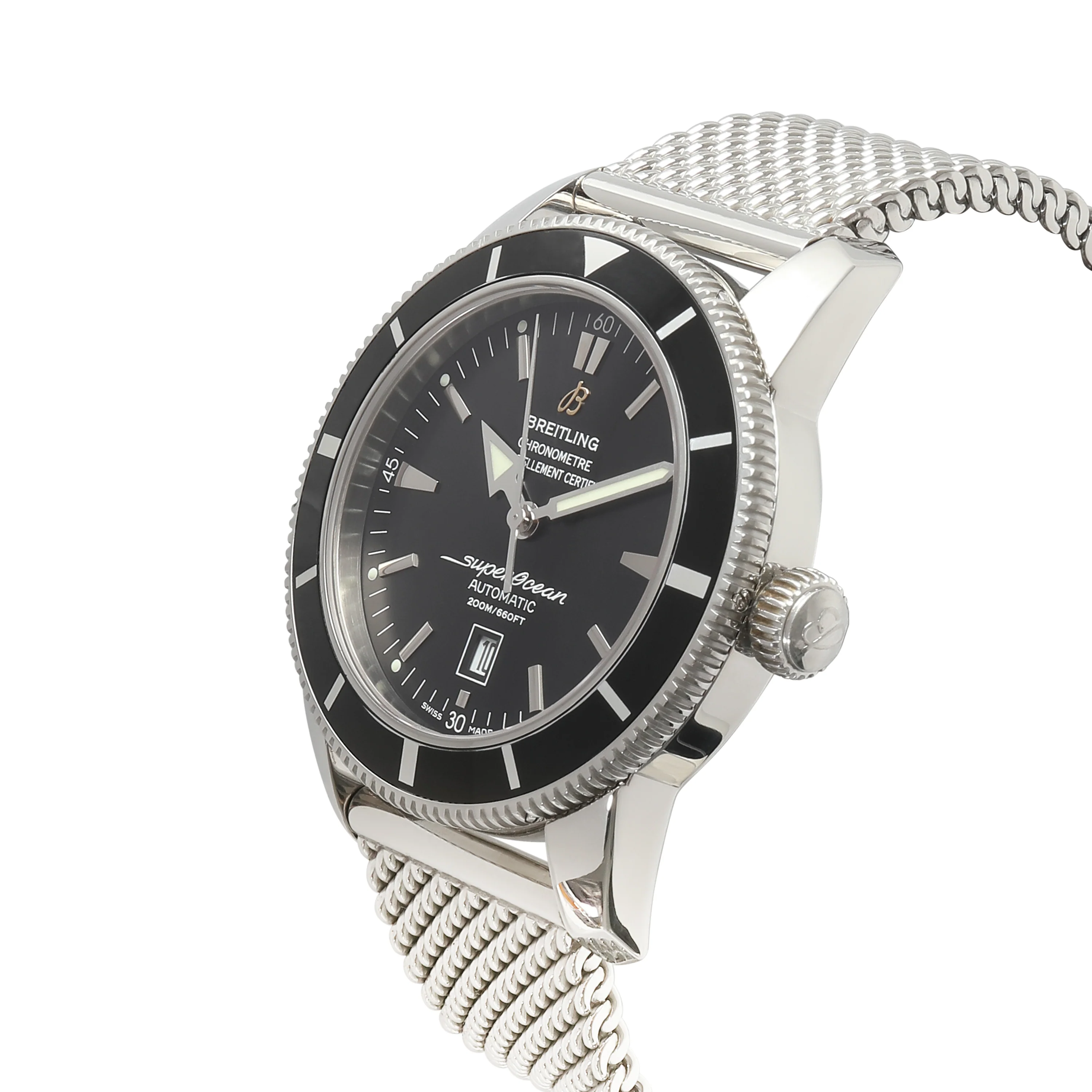 Superocean Heritage A17320 Mens Watch in  Stainless Steel - Image 3