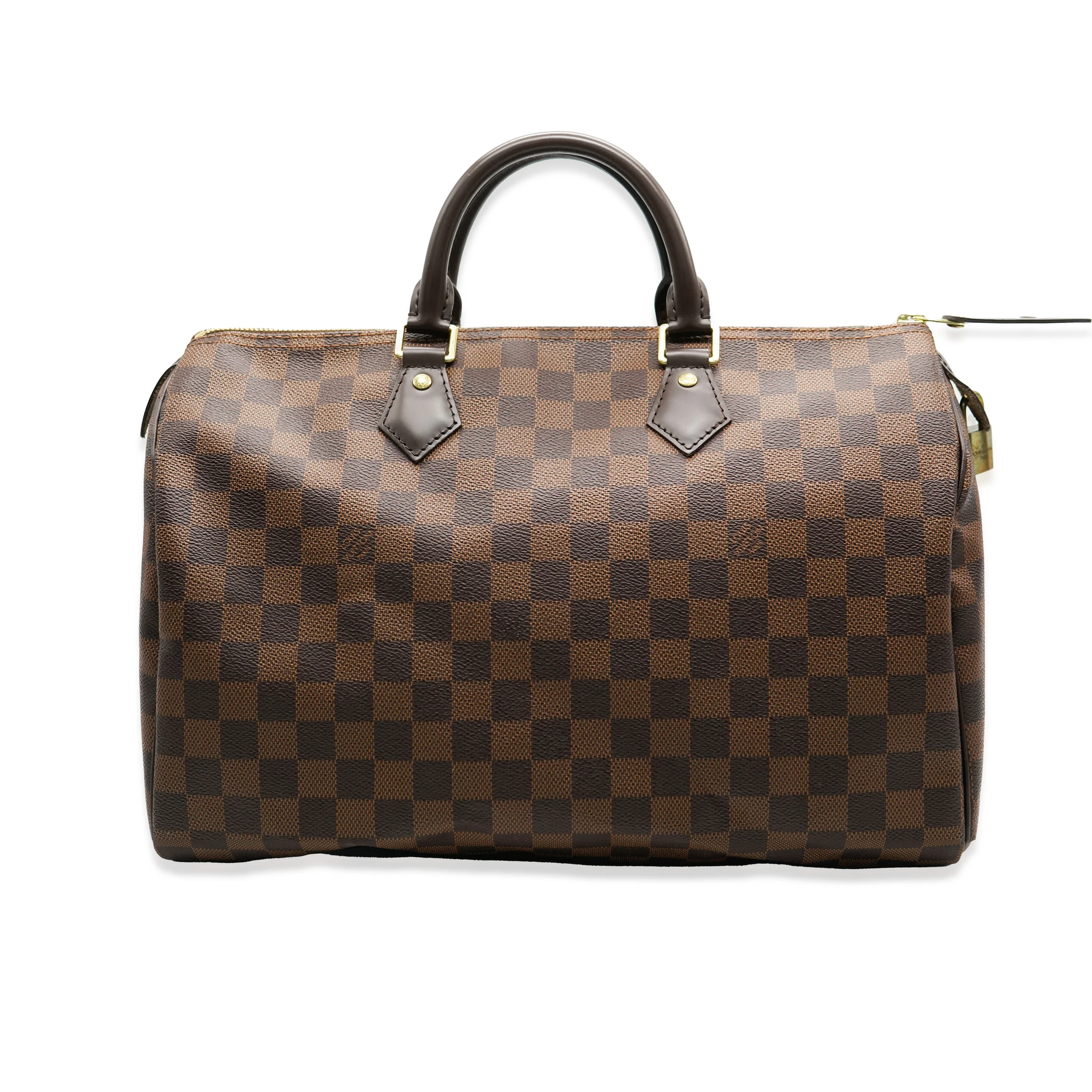 Damier Ebene Canvas Speedy 35