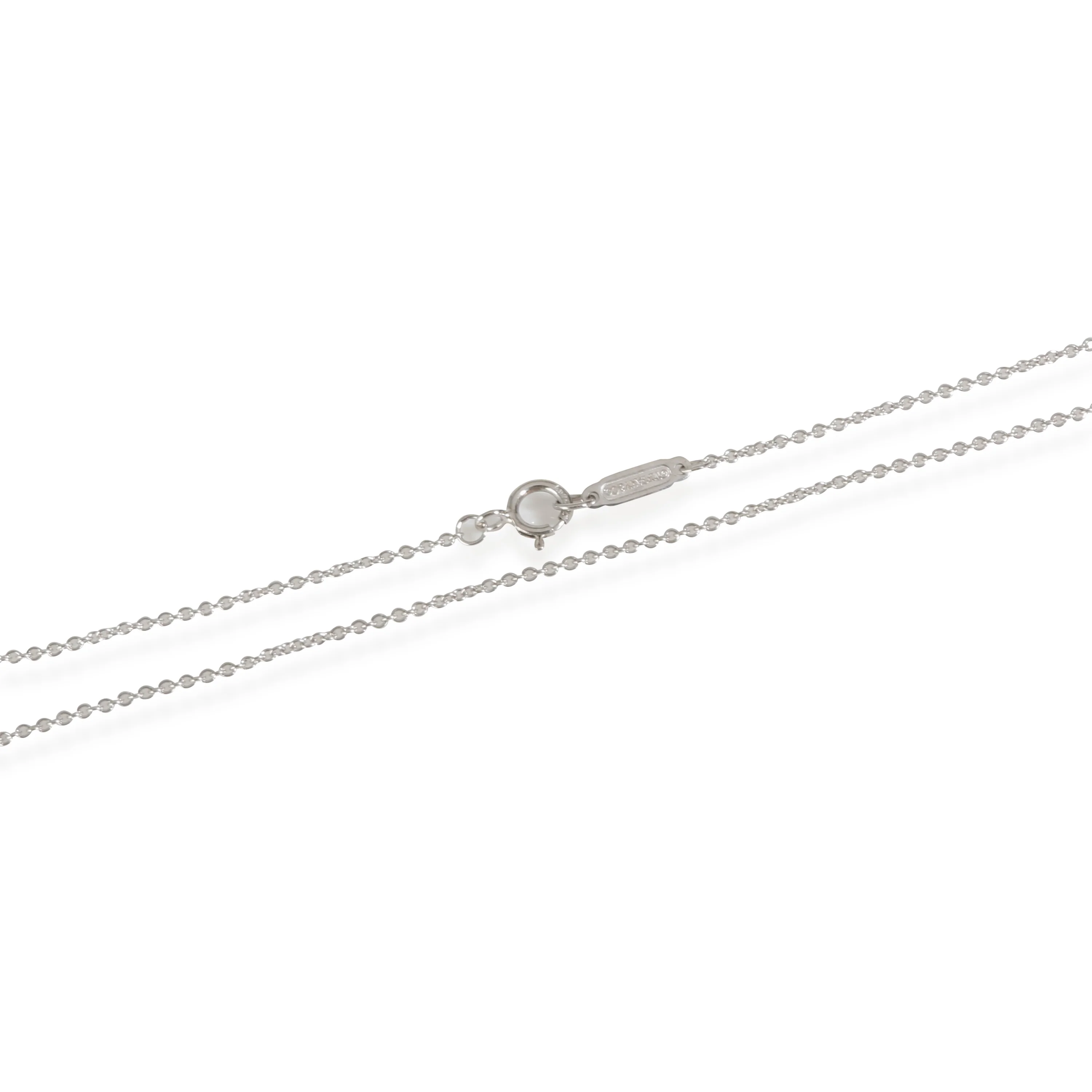 Cable Chain in 18k White Gold, 20 inches - Image 3