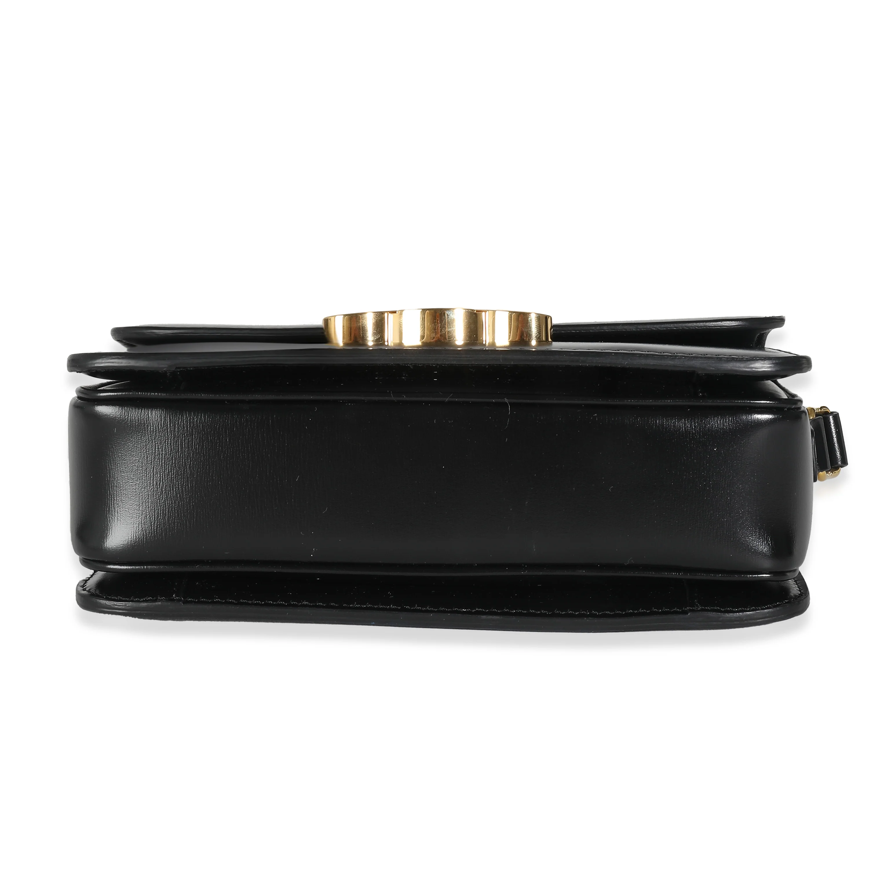 Black Shiny Calfskin Teen Triomphe Bag - Image 4