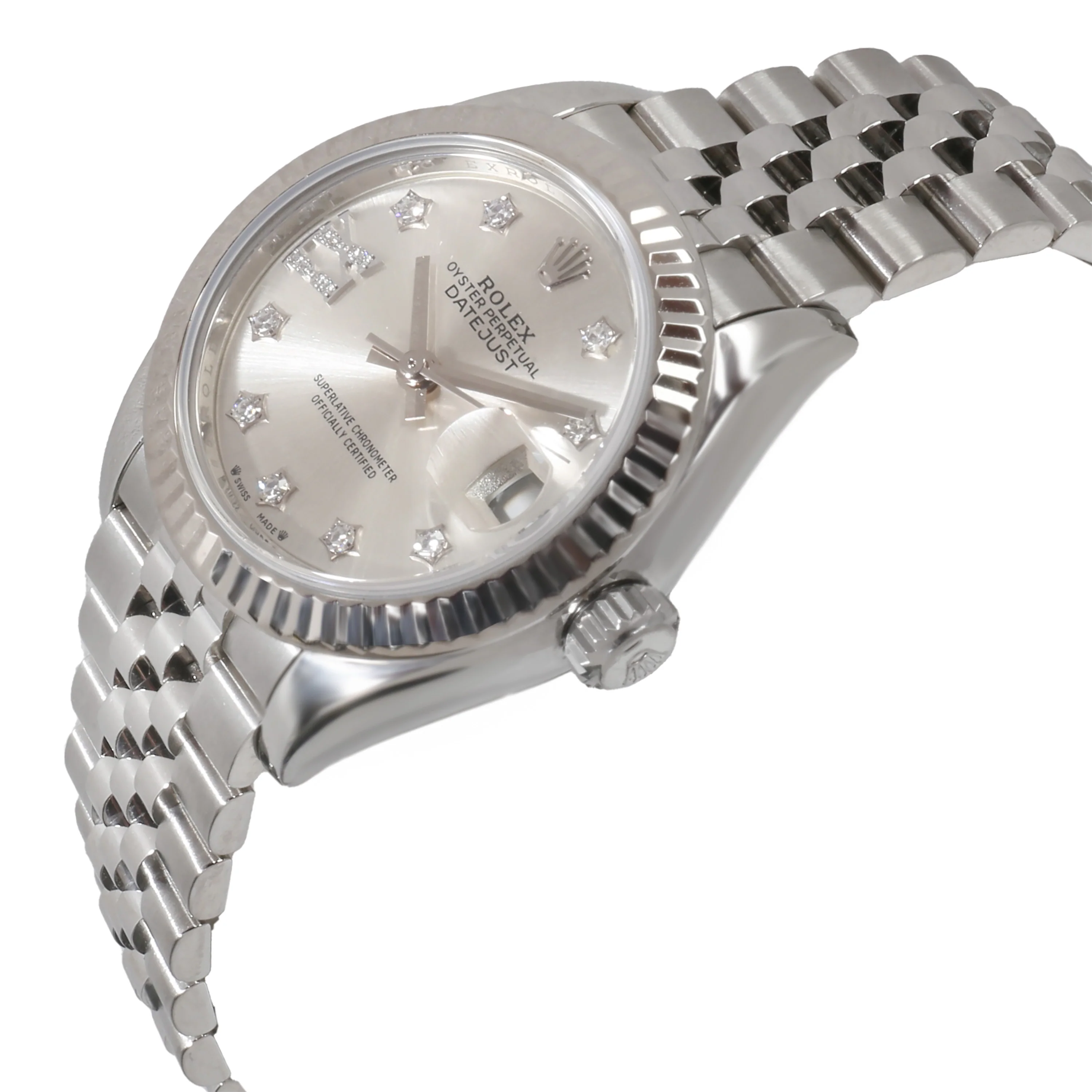 Datejust 279174 Womens Watch in 18K Stainless Steel/White Gold - Image 2