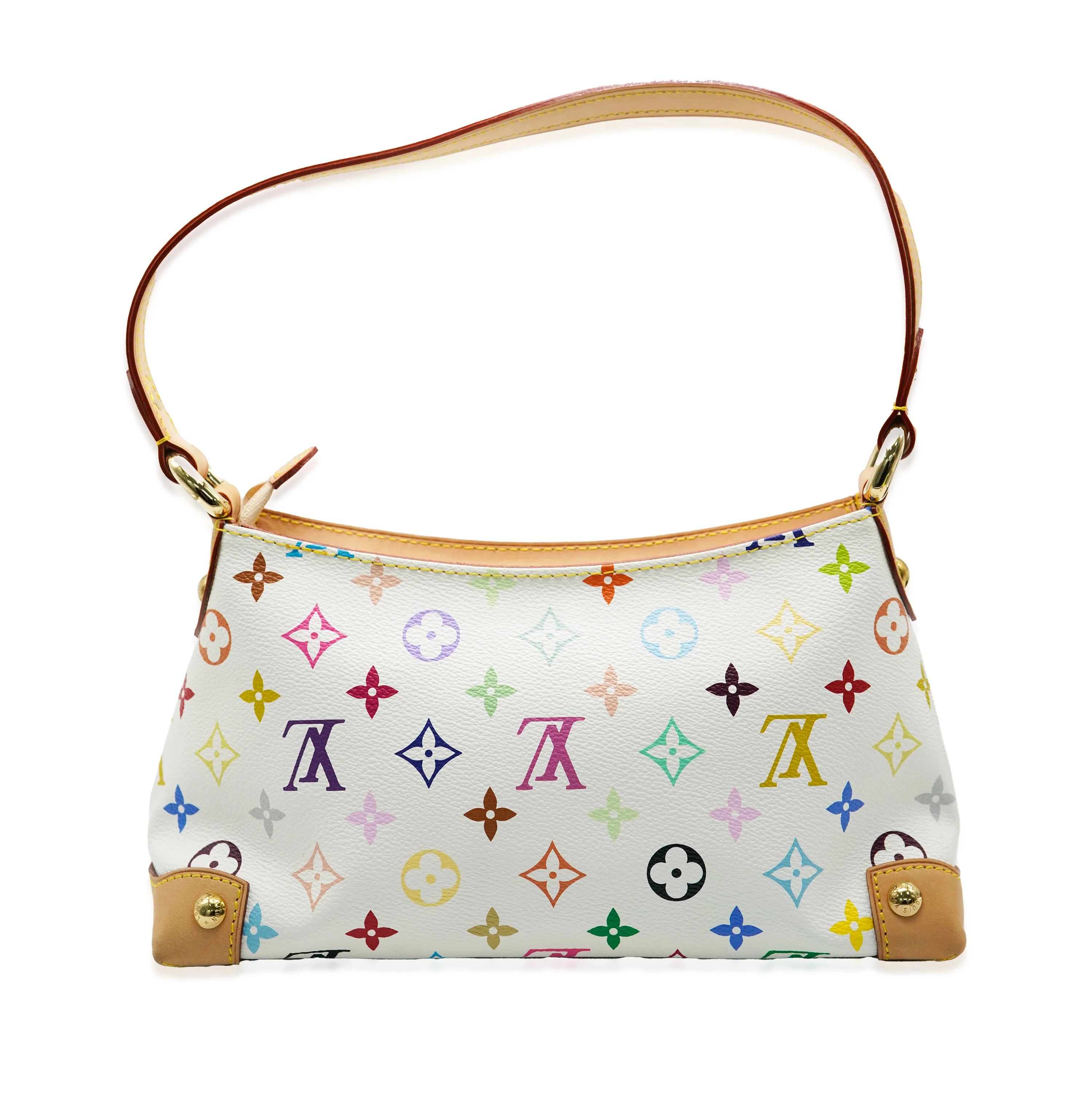 White Multicolor Monogram Canvas Eliza - Image 3