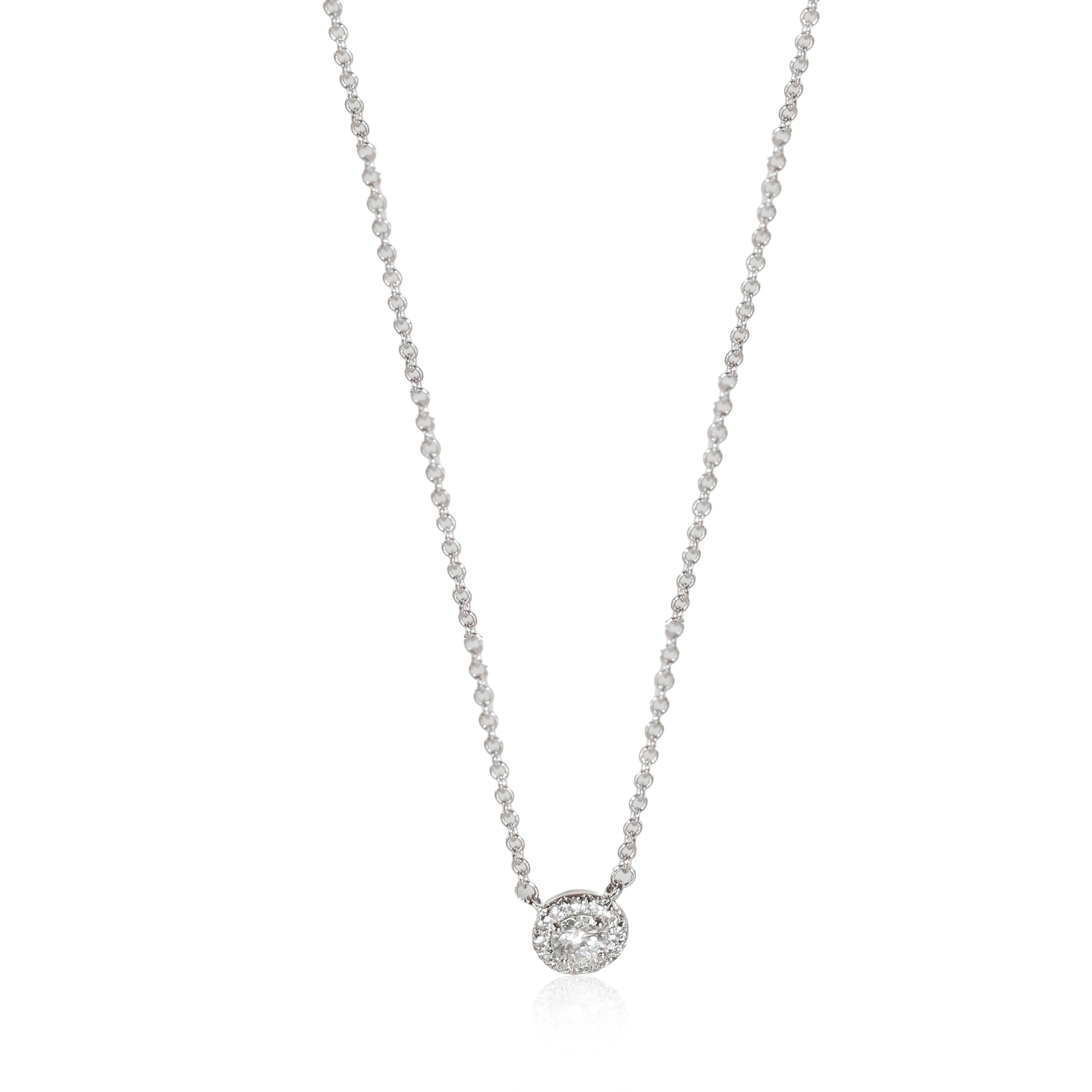 Soleste Diamond Pendant in Platinum 0.16 CTW