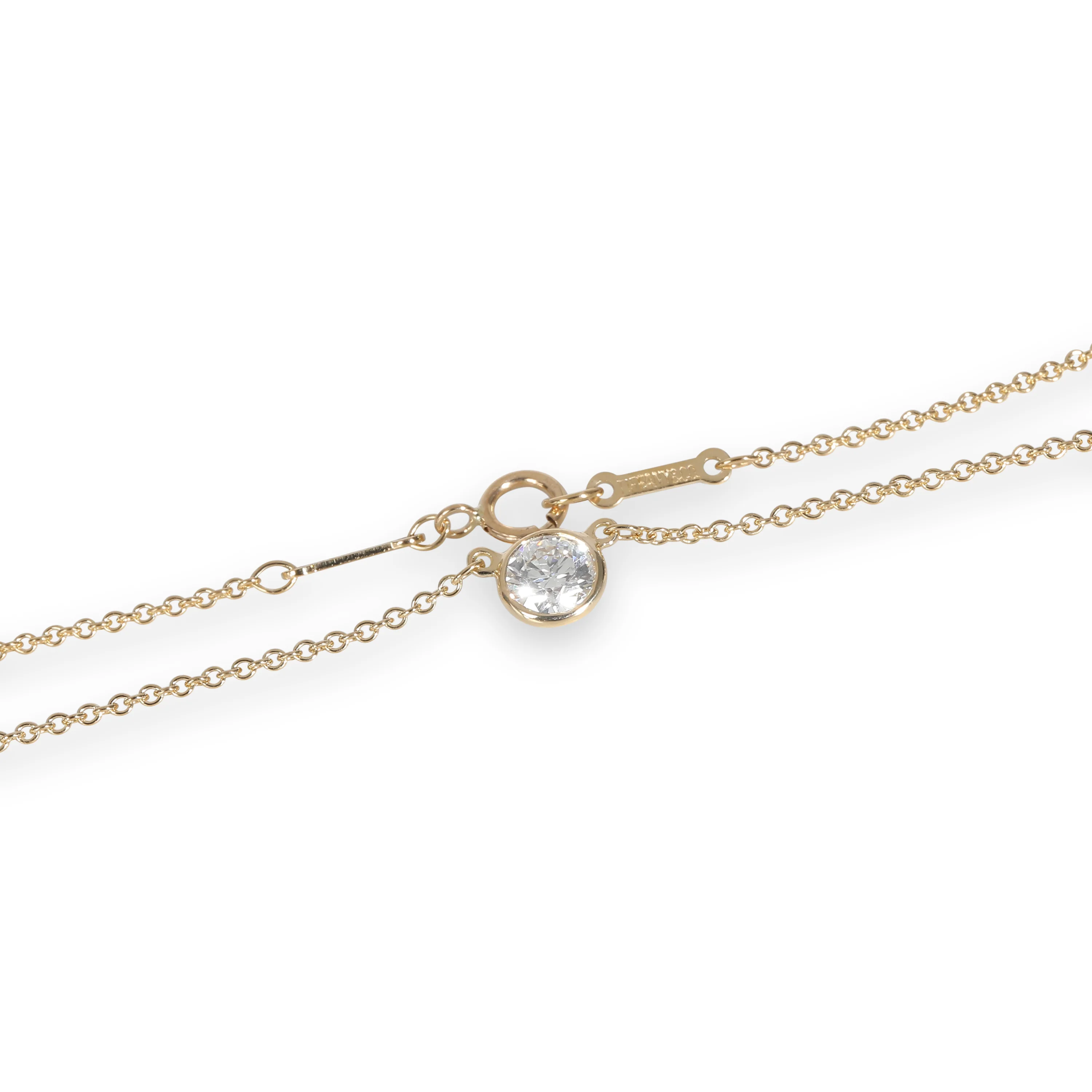 Elsa Peretti Fashion Pendant in 18k Yellow Gold 0.4 CTW - Image 2