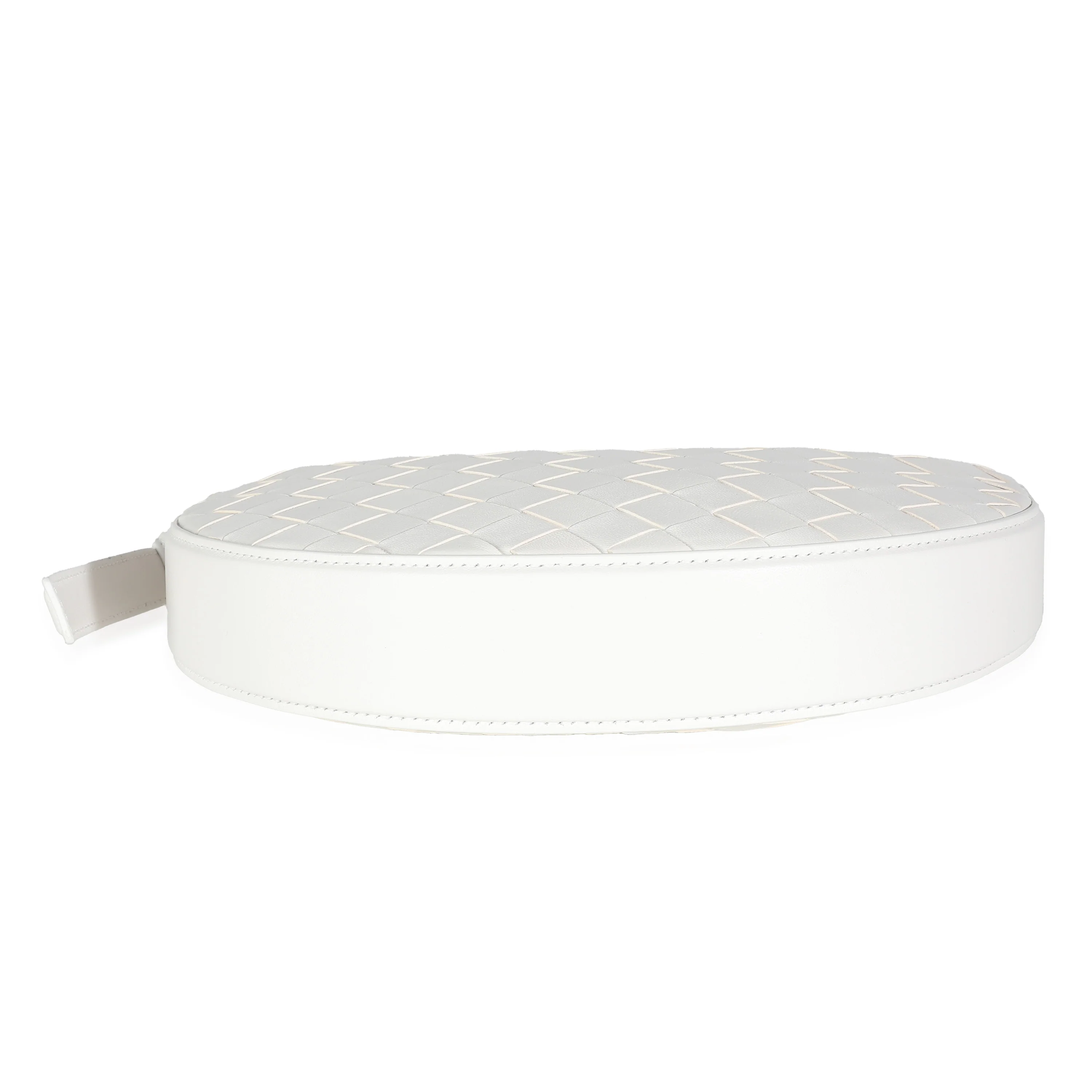White Intrecciato Mini Sunrise Bag - Image 6