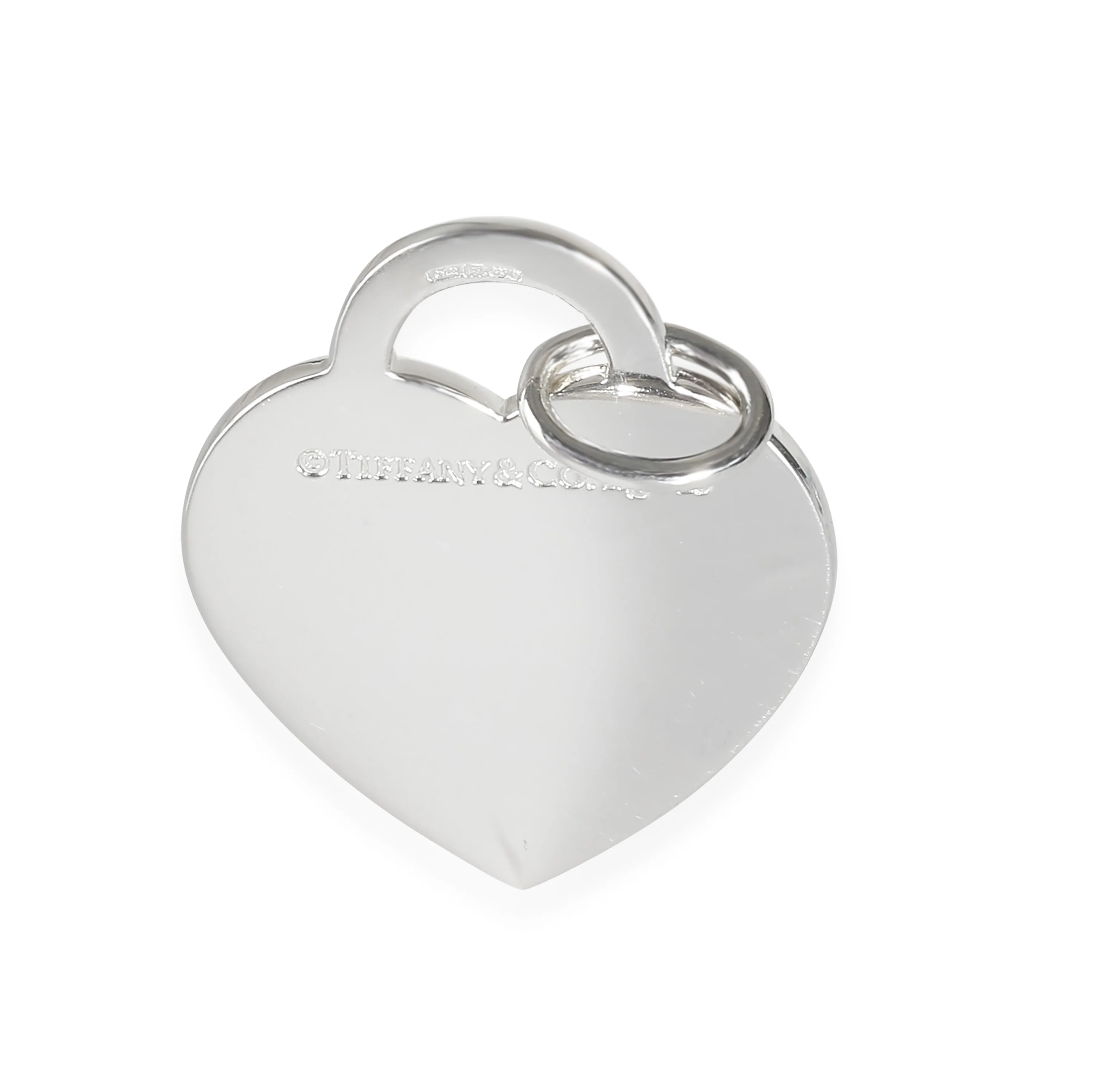 Return To Tiffany Heart Pendant With Pink Enamel Sterling Silver - Image 3